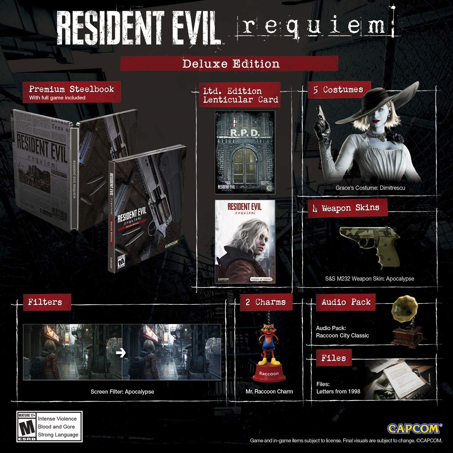 Resident Evil Requiem édition SteelBook de luxe