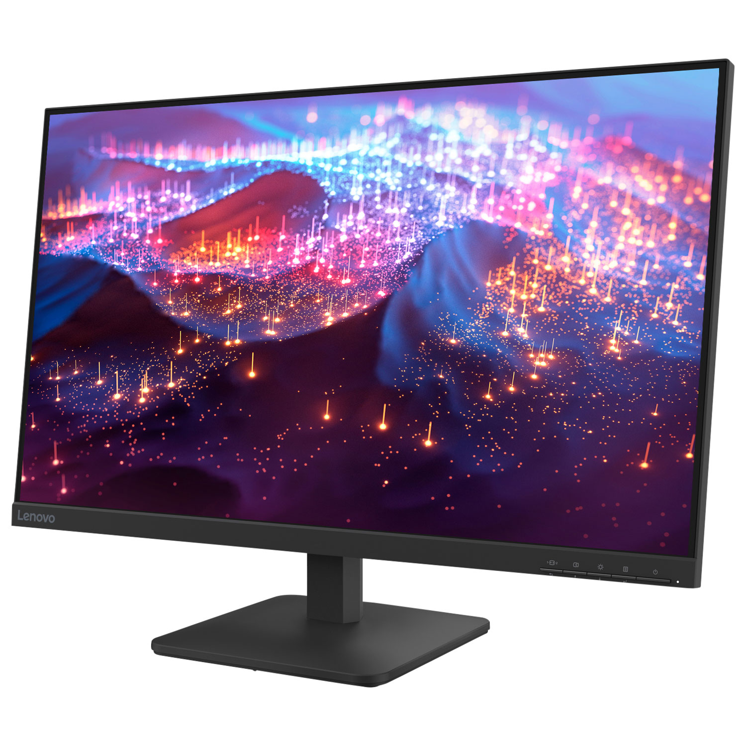 Moniteur DEL IPS GàG 6 ms 100 Hz de 27 po de Lenovo - Noir corbeau