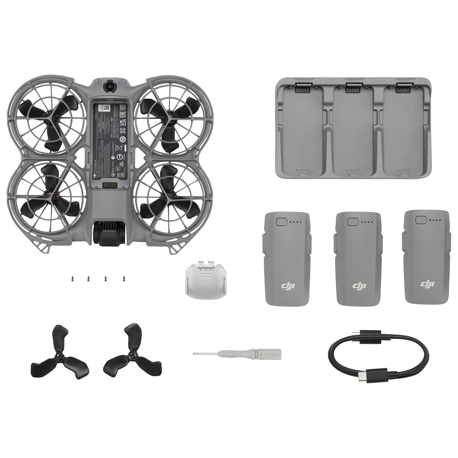 DJI Neo 2 Quadcopter Drone Fly More Combo with Camera