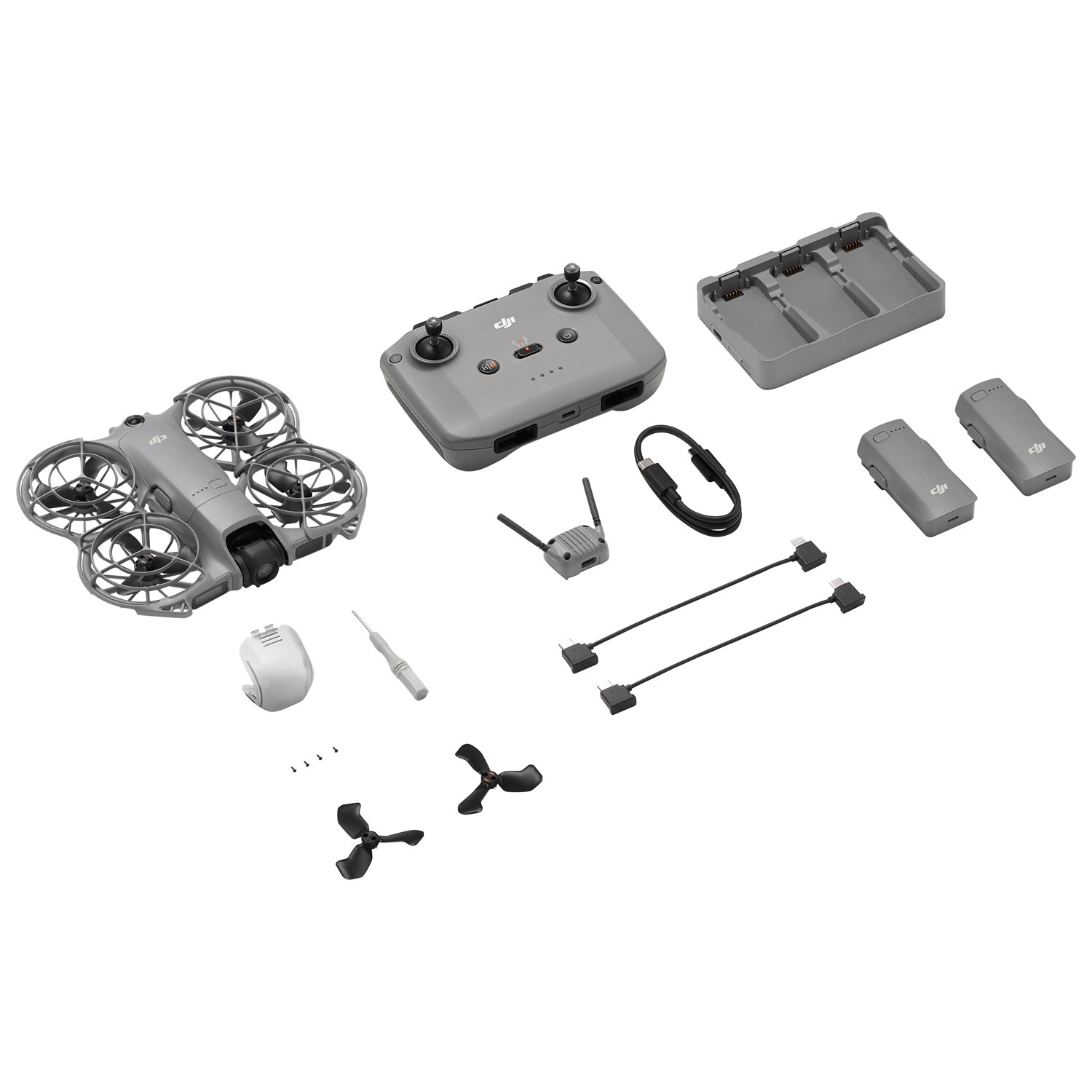 Ensemble Fly More avec quadricoptère Neo 2 de DJI avec caméra et manette