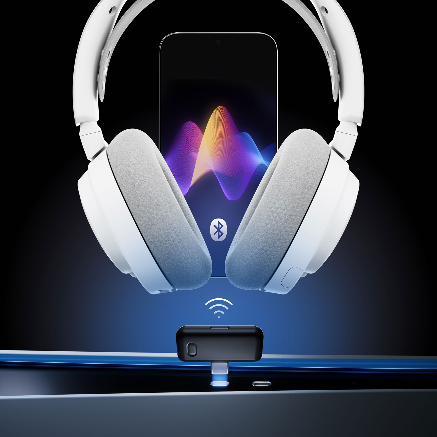 SteelSeries Arctis Nova 7P Wireless Gaming Headset - White