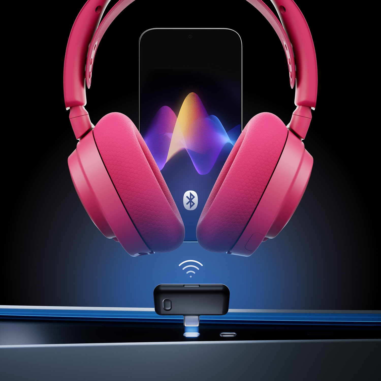 SteelSeries Arctis Nova 7P Wireless Gaming Headset - Magenta