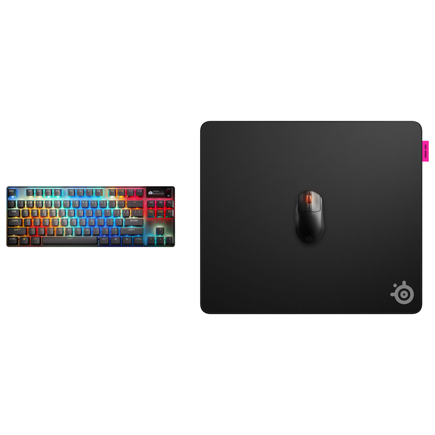 SteelSeries QcK Performance Speed Gaming Mouse Pad - Large - Black