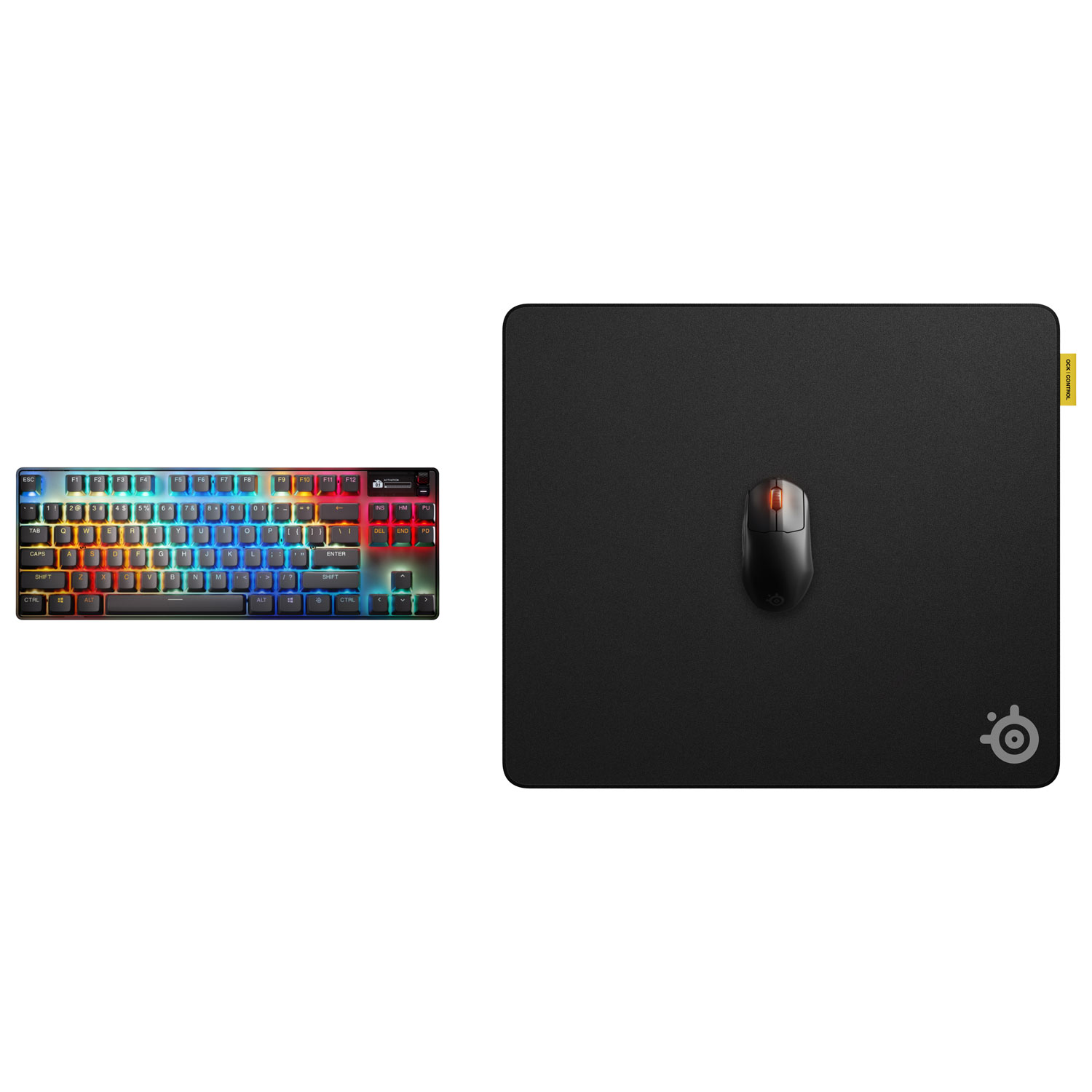 SteelSeries QcK Performance Control Gaming Mouse Pad - Large - Black