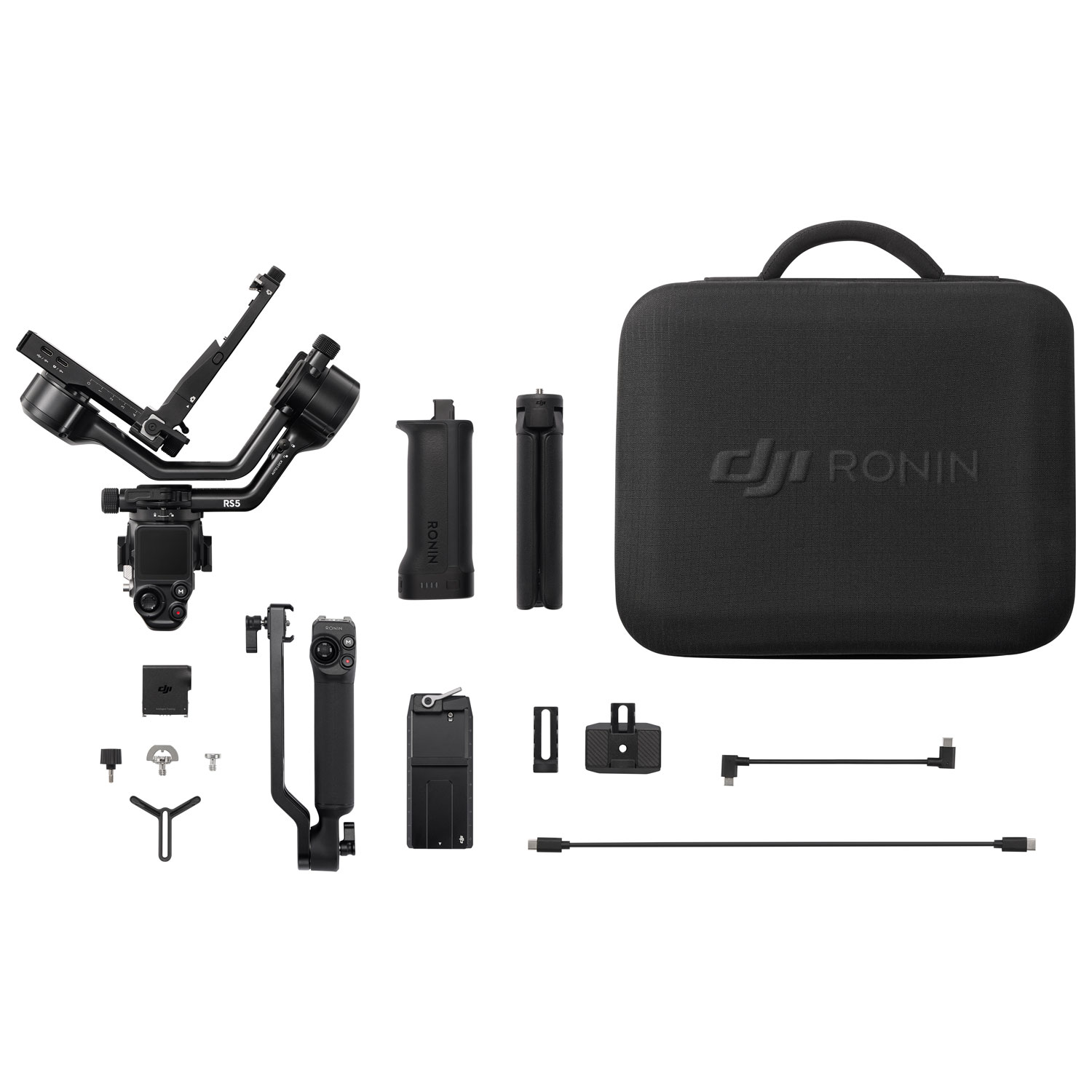DJI RS 5 Combo Gimbal Stabilizer - Black