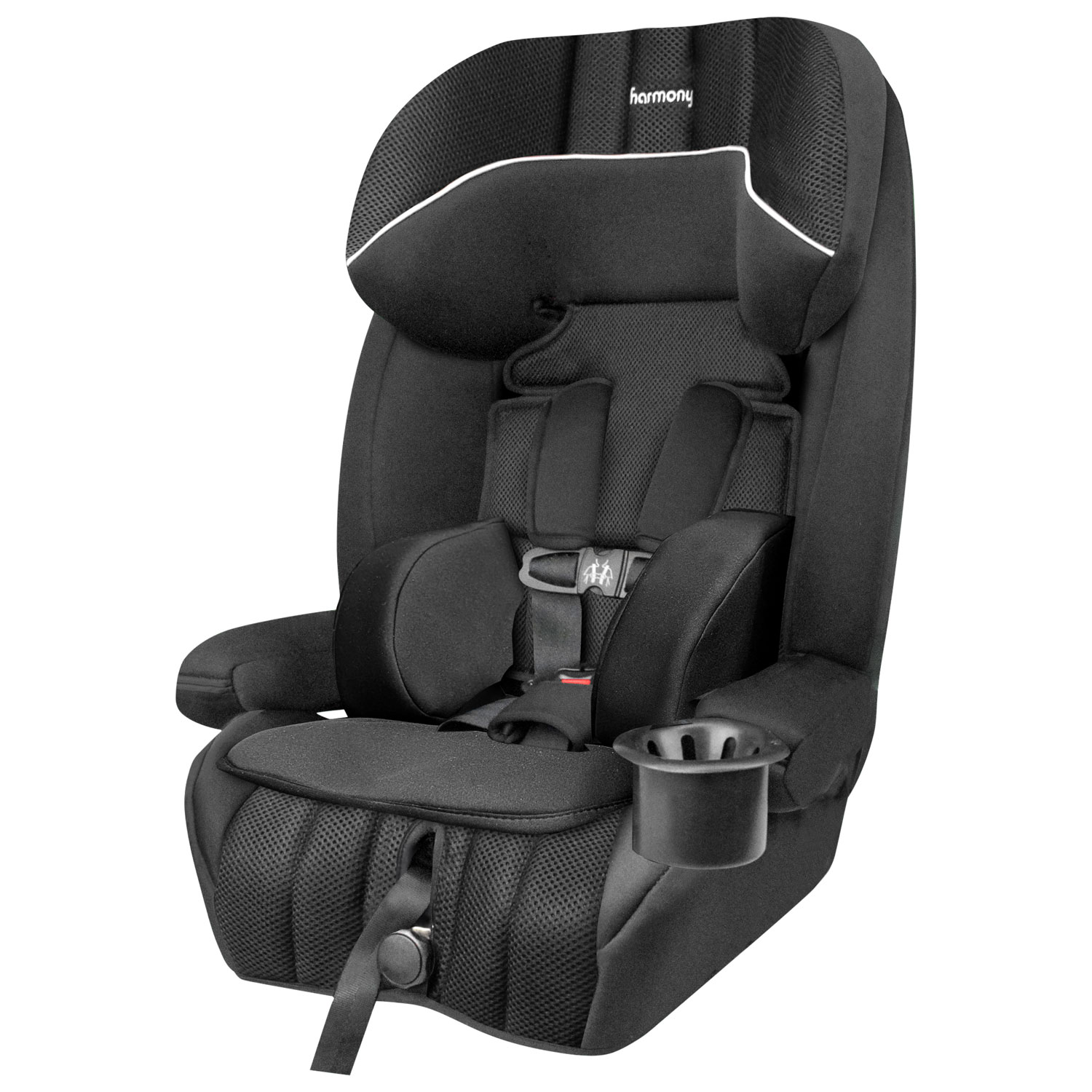 Siège d'auto de luxe 3-en-1 Defender MAX SIP 360 de Harmony - Noir