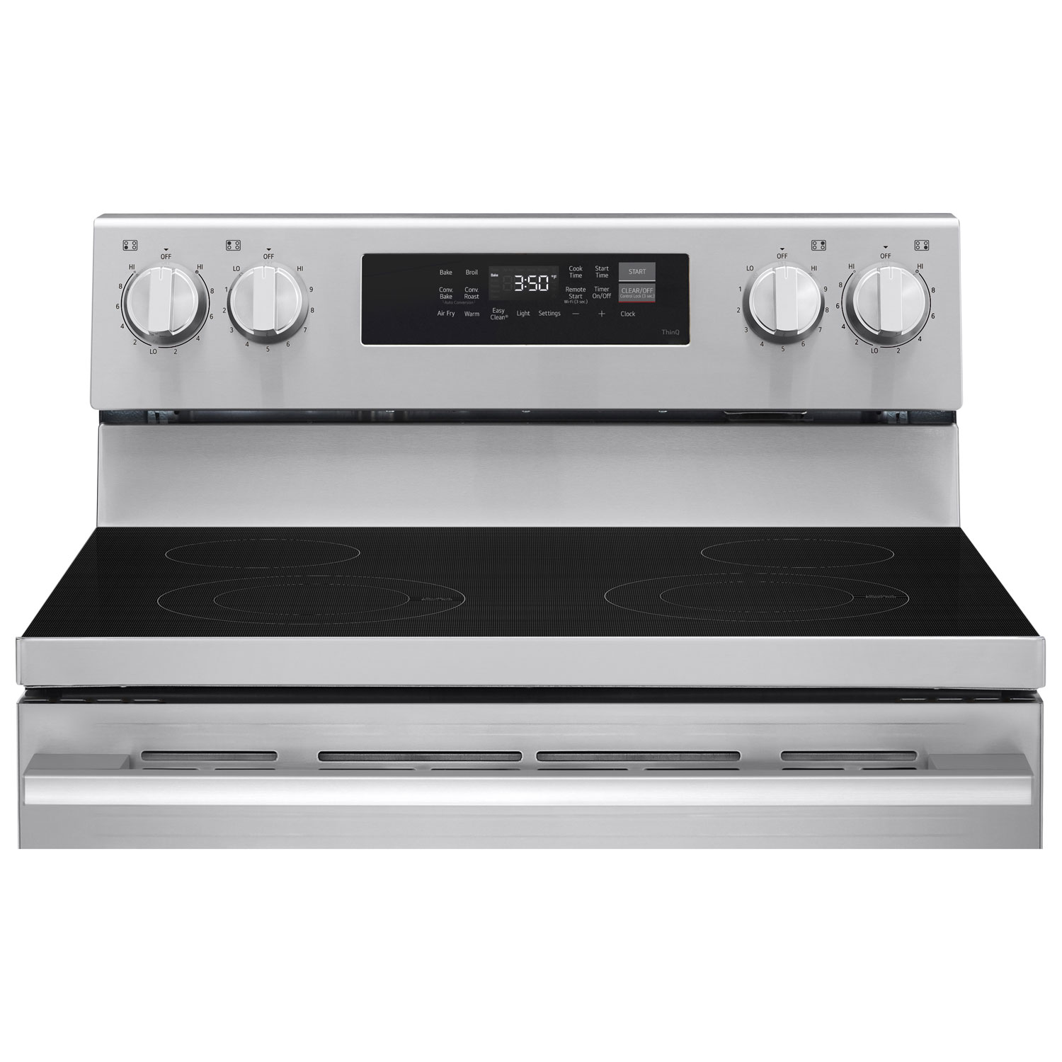 LG 30" 6.3 Cu. Ft. True Convection Freestanding Smooth Top Air Fry Range - Stainless Steel