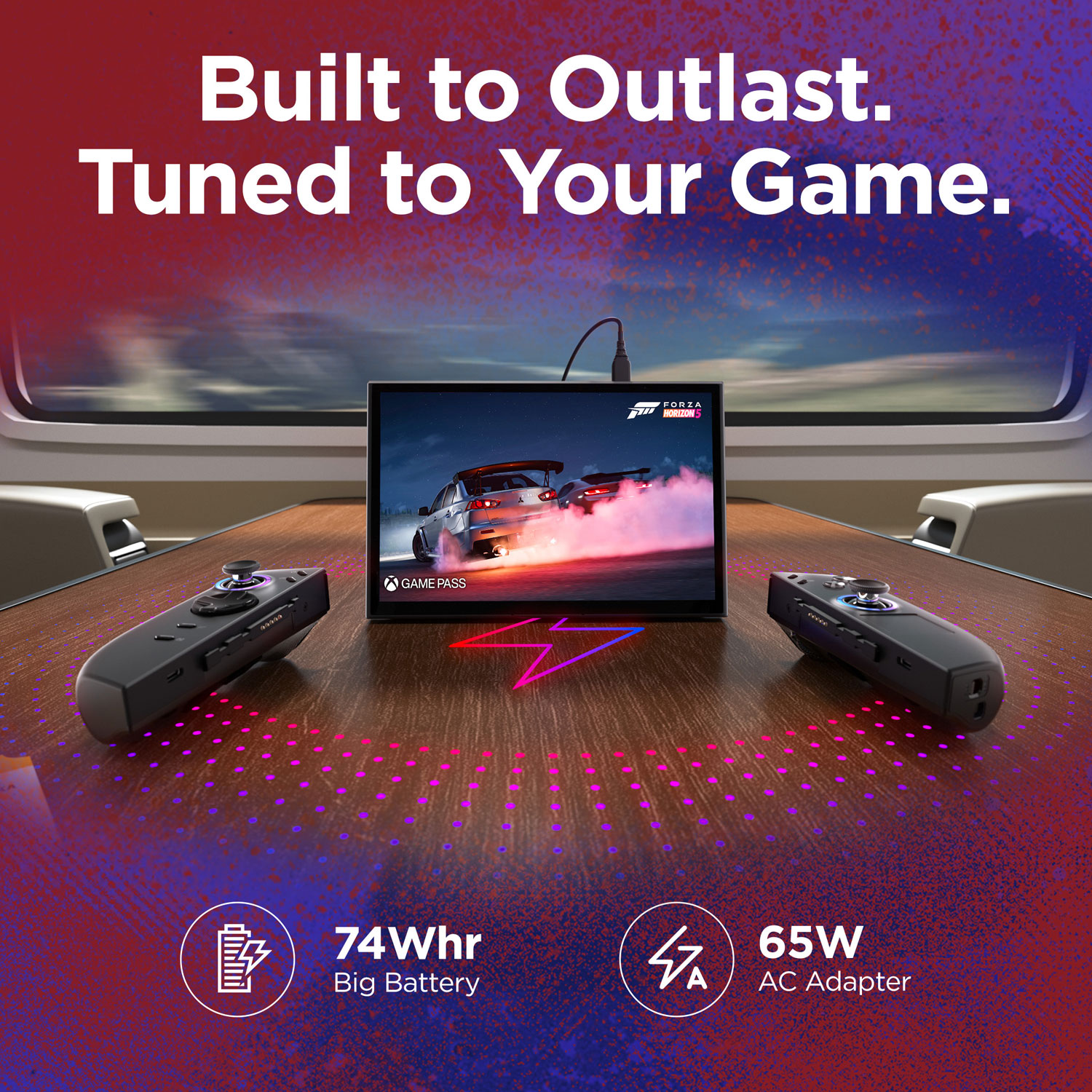 Console de jeu tactile WUXGA de 8,8 po Legion Go 2 de Lenovo - Noir éclipse