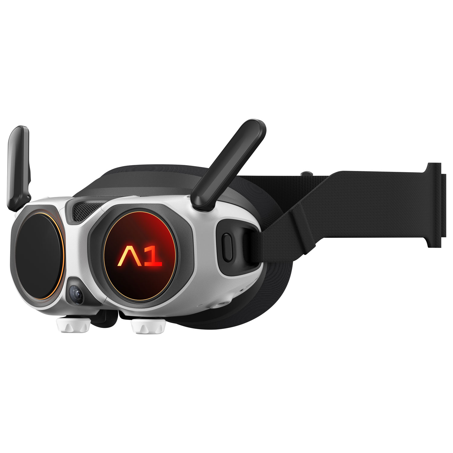 Ensemble avec quadricoptère A1 Infinity d'Antigravity avec caméra et manette - Prêt à voler - Gris