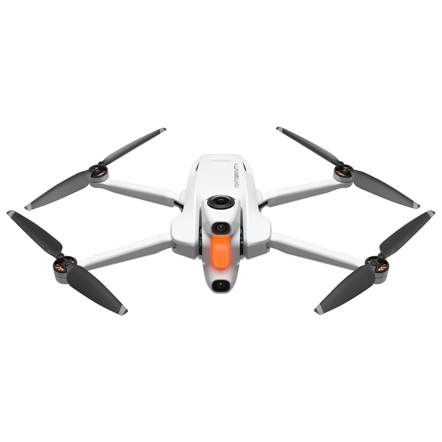 Ensemble avec quadricoptère A1 Infinity d'Antigravity avec caméra et manette - Prêt à voler - Gris