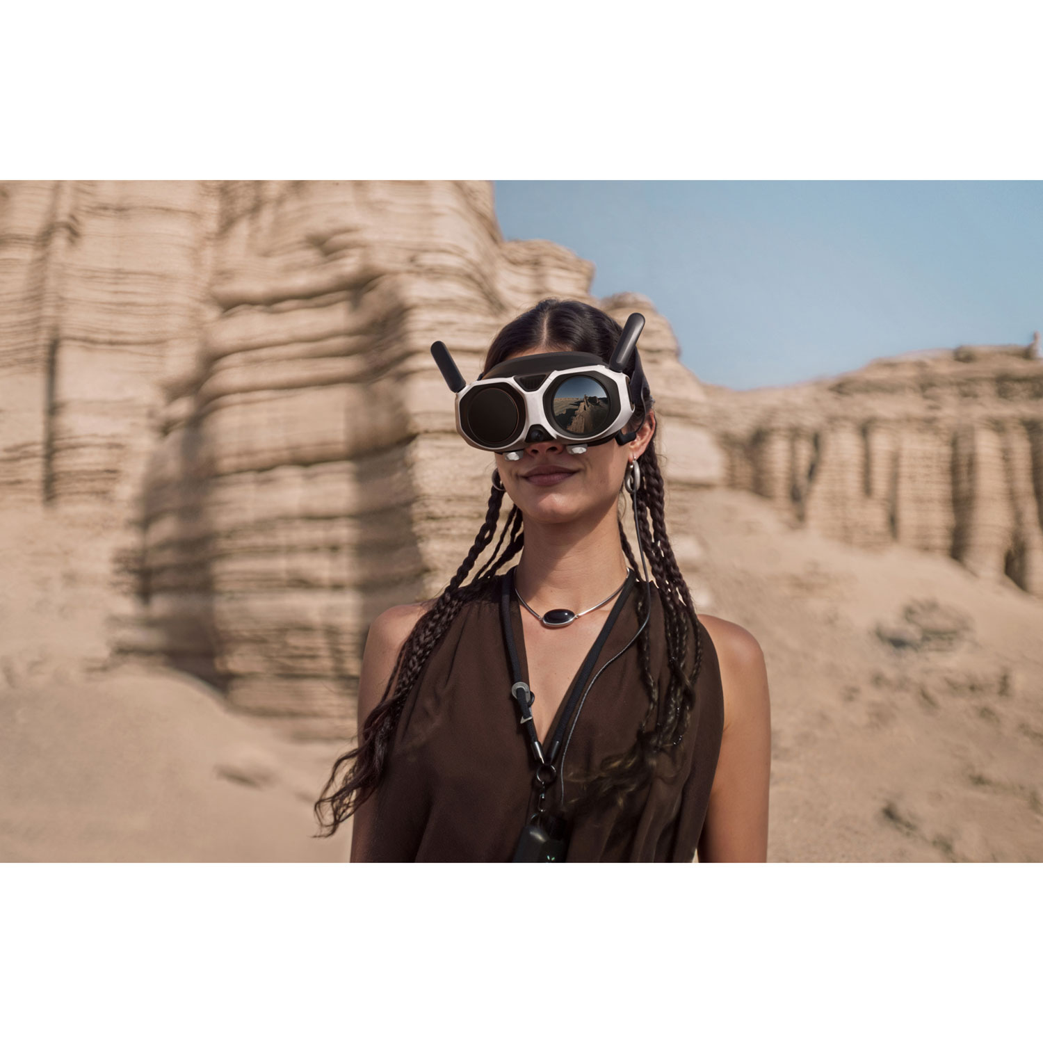 Ensemble avec quadricoptère A1 Explorer d'Antigravity avec caméra et manette - Prêt à voler - Gris