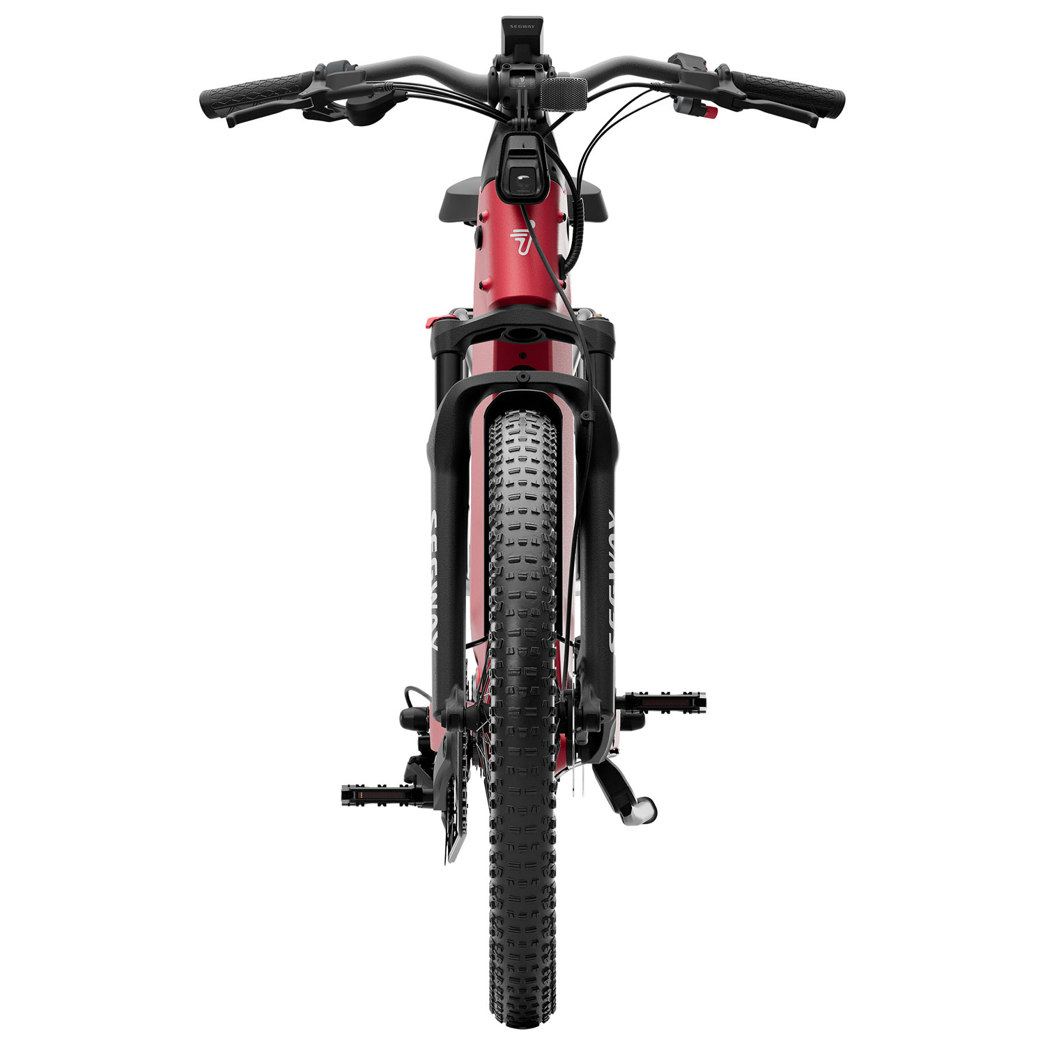 Vélo de ville électrique Xafari de Segway - Rouge