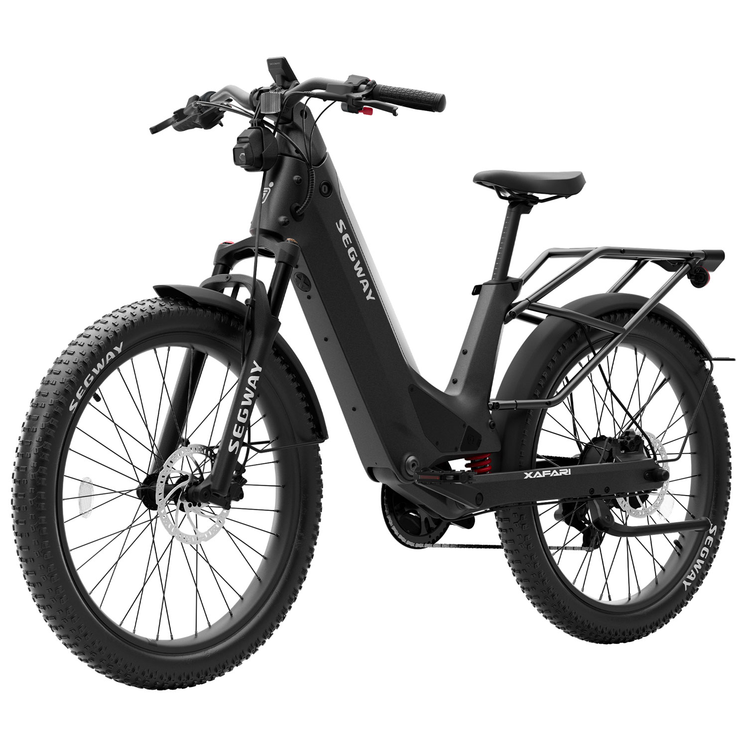 Vélo de ville électrique Xafari de Segway - Gris