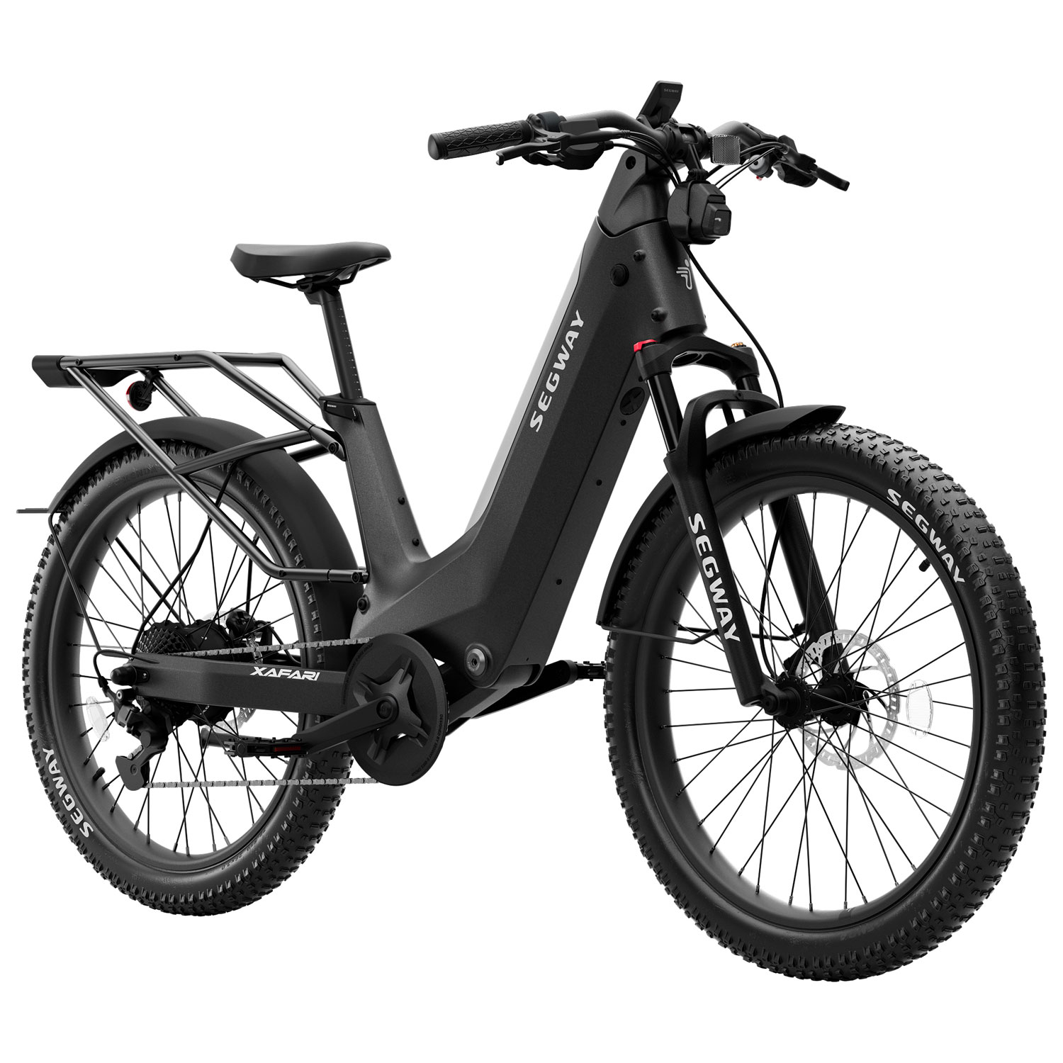 Vélo de ville électrique Xafari de Segway - Gris