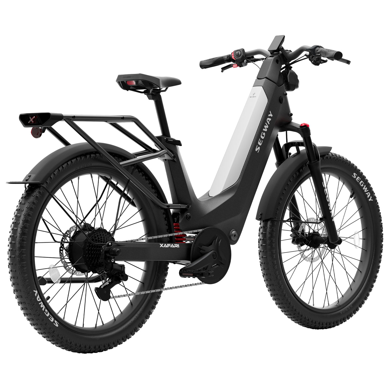 Vélo de ville électrique Xafari de Segway - Gris