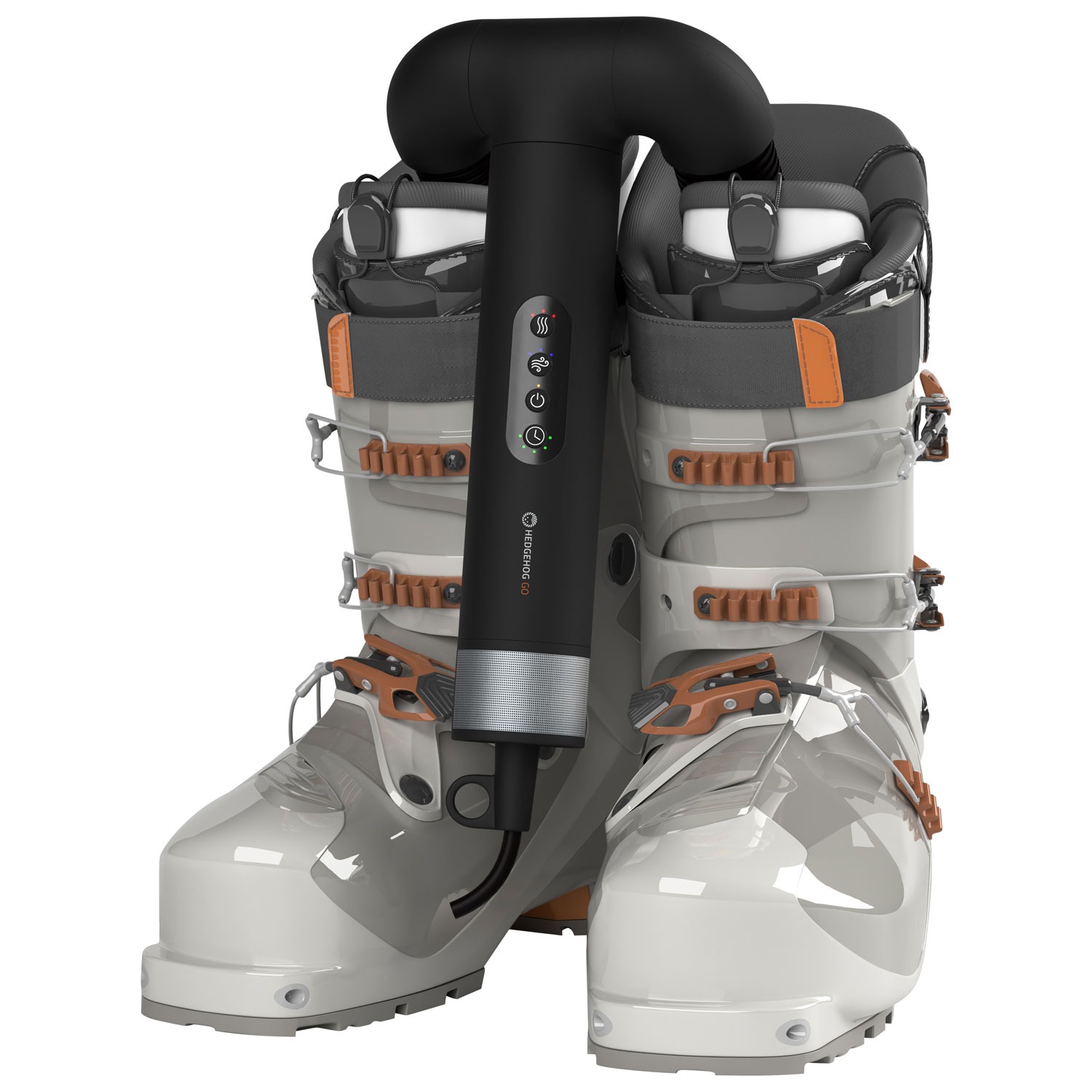 Hedgehog GO Shoe/Boot/Hair Handheld Dryer - Black Ionic