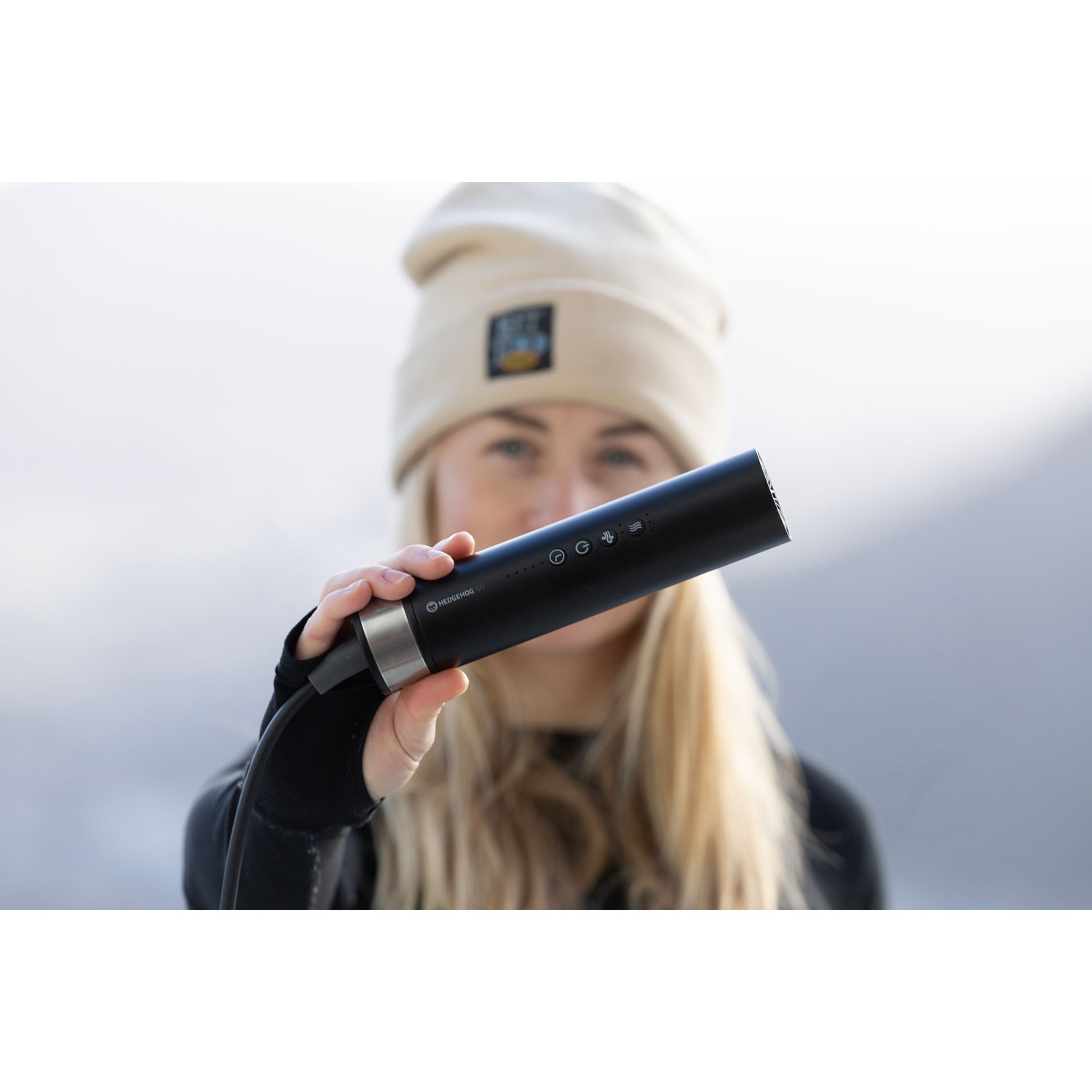 Hedgehog GO Shoe/Boot/Hair Handheld Dryer - Black Ionic