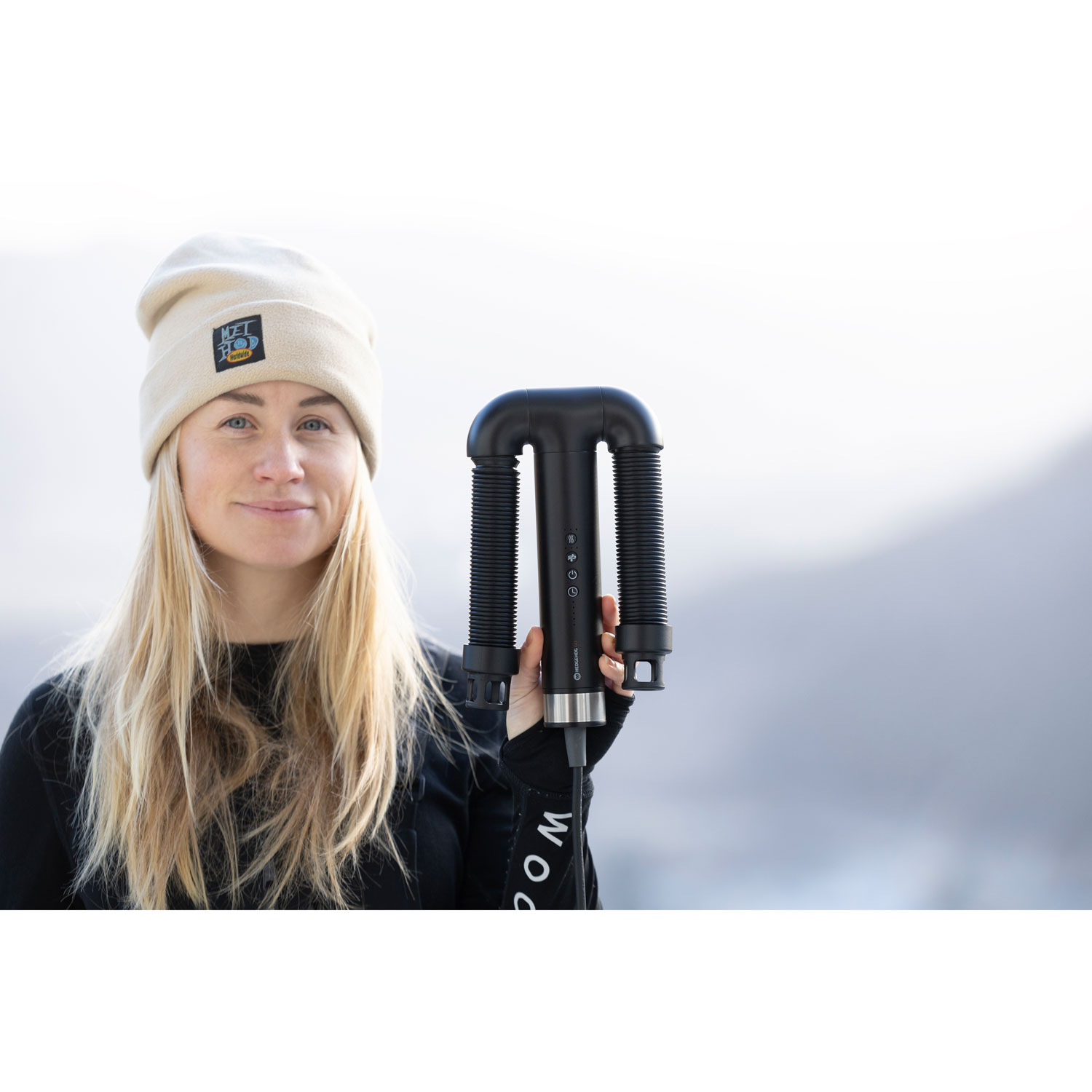 Hedgehog GO Shoe/Boot/Hair Handheld Dryer - Black Ionic