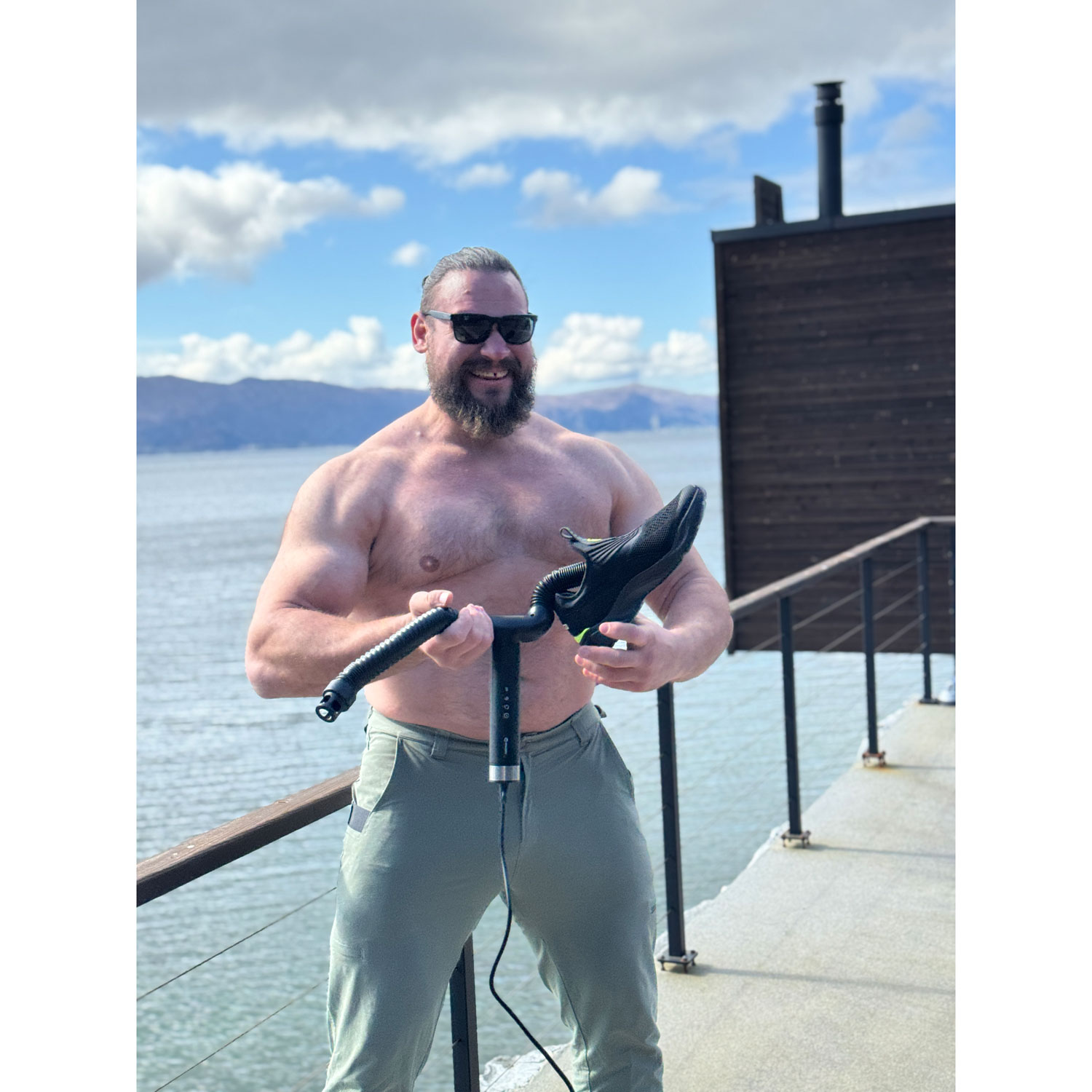 Hedgehog GO Shoe/Boot/Hair Handheld Dryer - Black Ionic