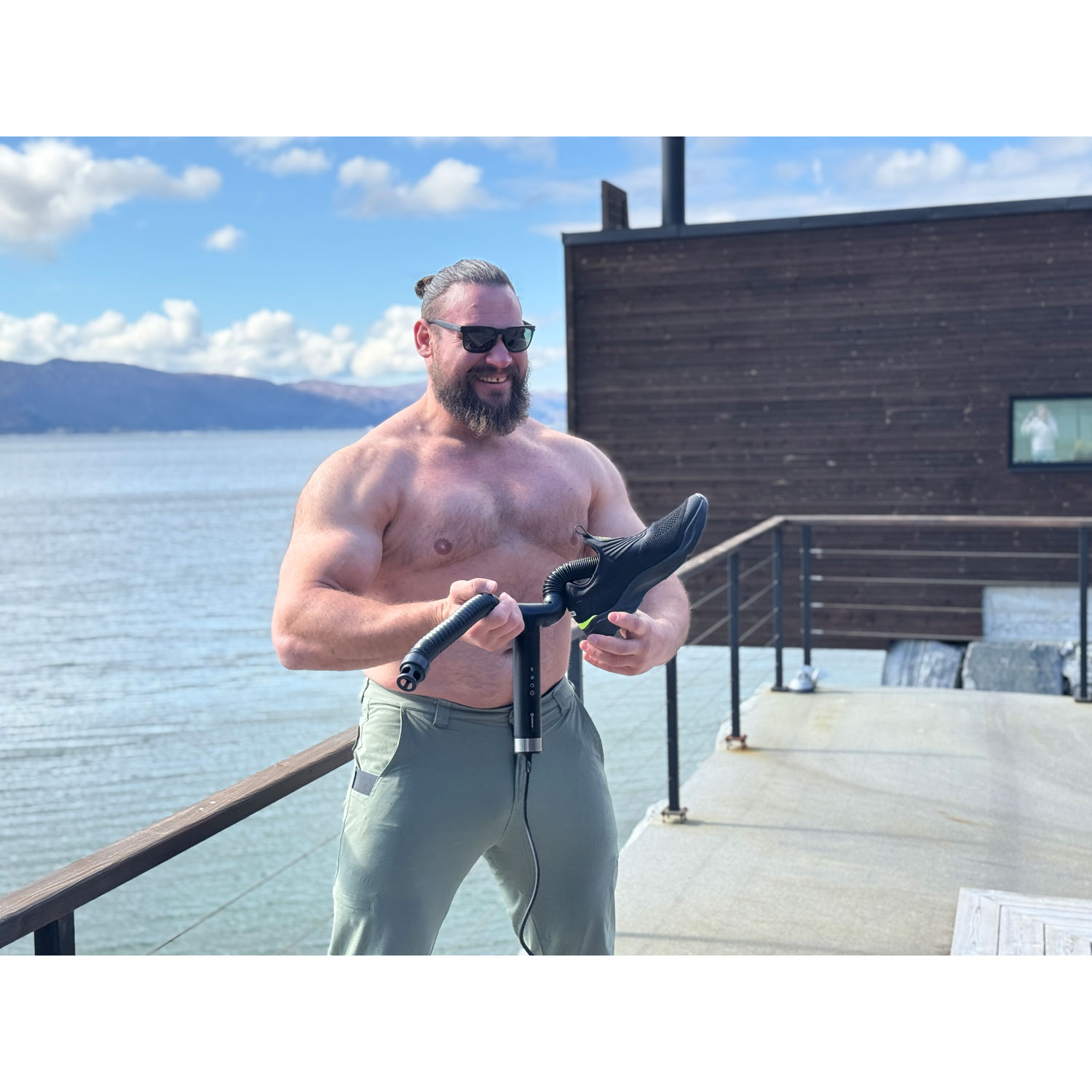 Hedgehog GO Shoe/Boot/Hair Handheld Dryer - Black Ionic