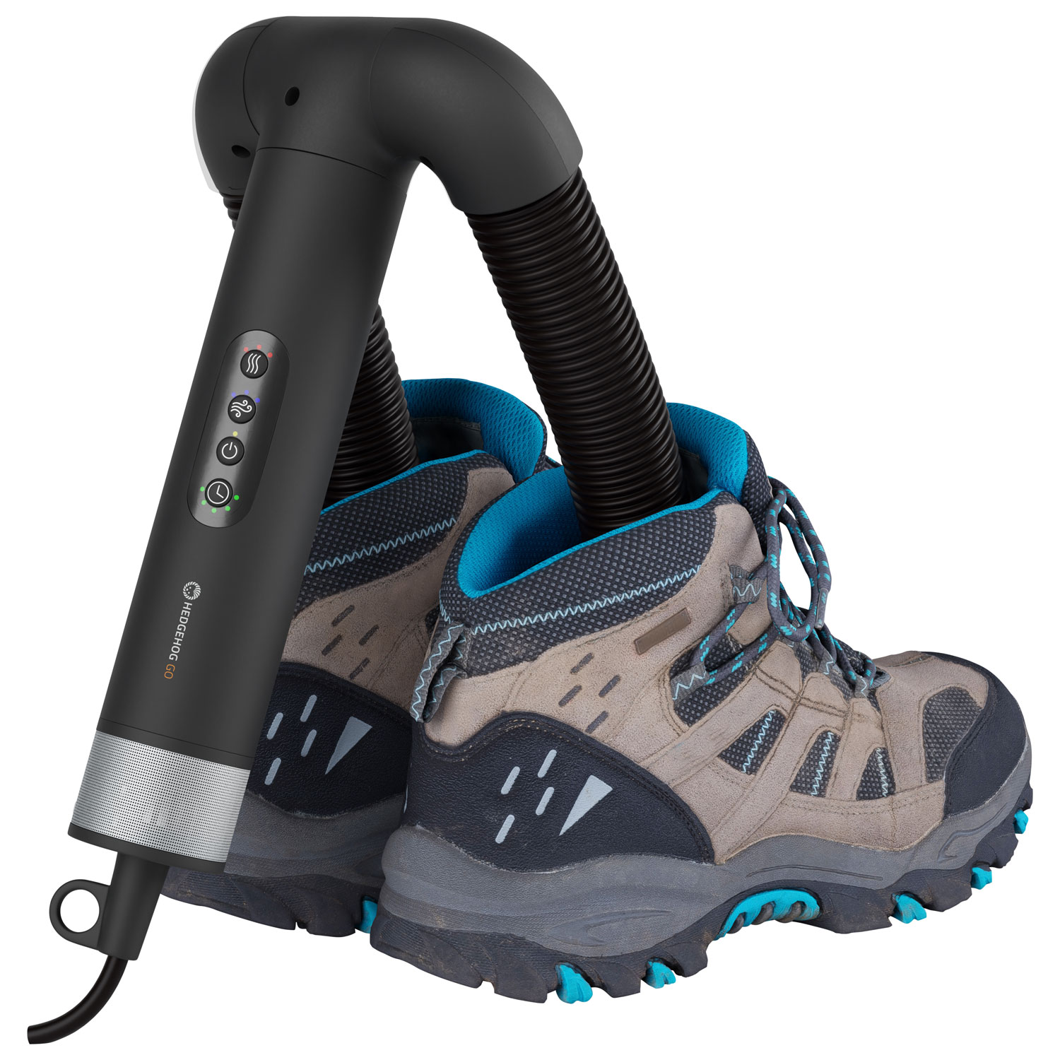 Hedgehog GO Shoe/Boot/Hair Handheld Dryer - Black Ionic