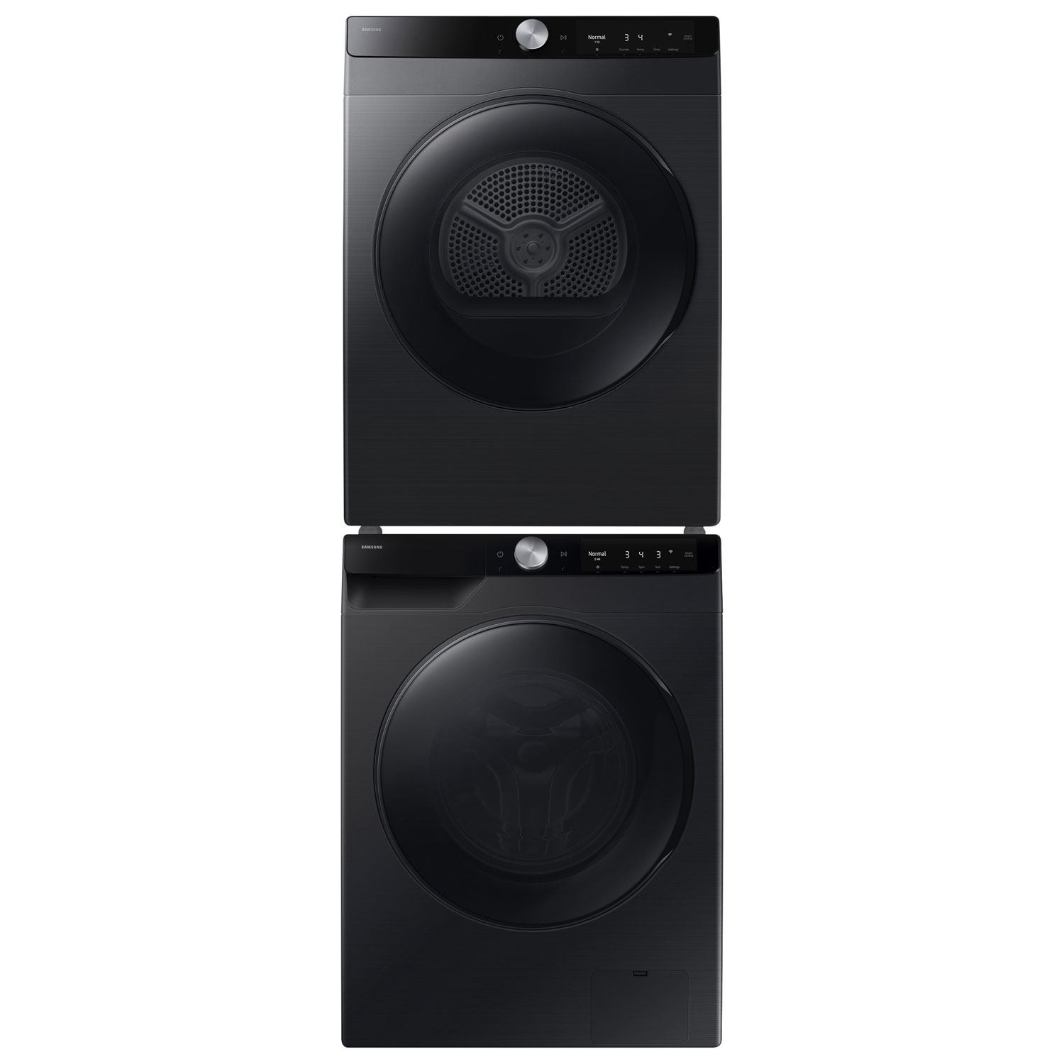 Samsung 4.0 Cu. Ft. Compact Front Load Electric Dryer with Smart Dial and Wi-Fi - Energy Star - Black