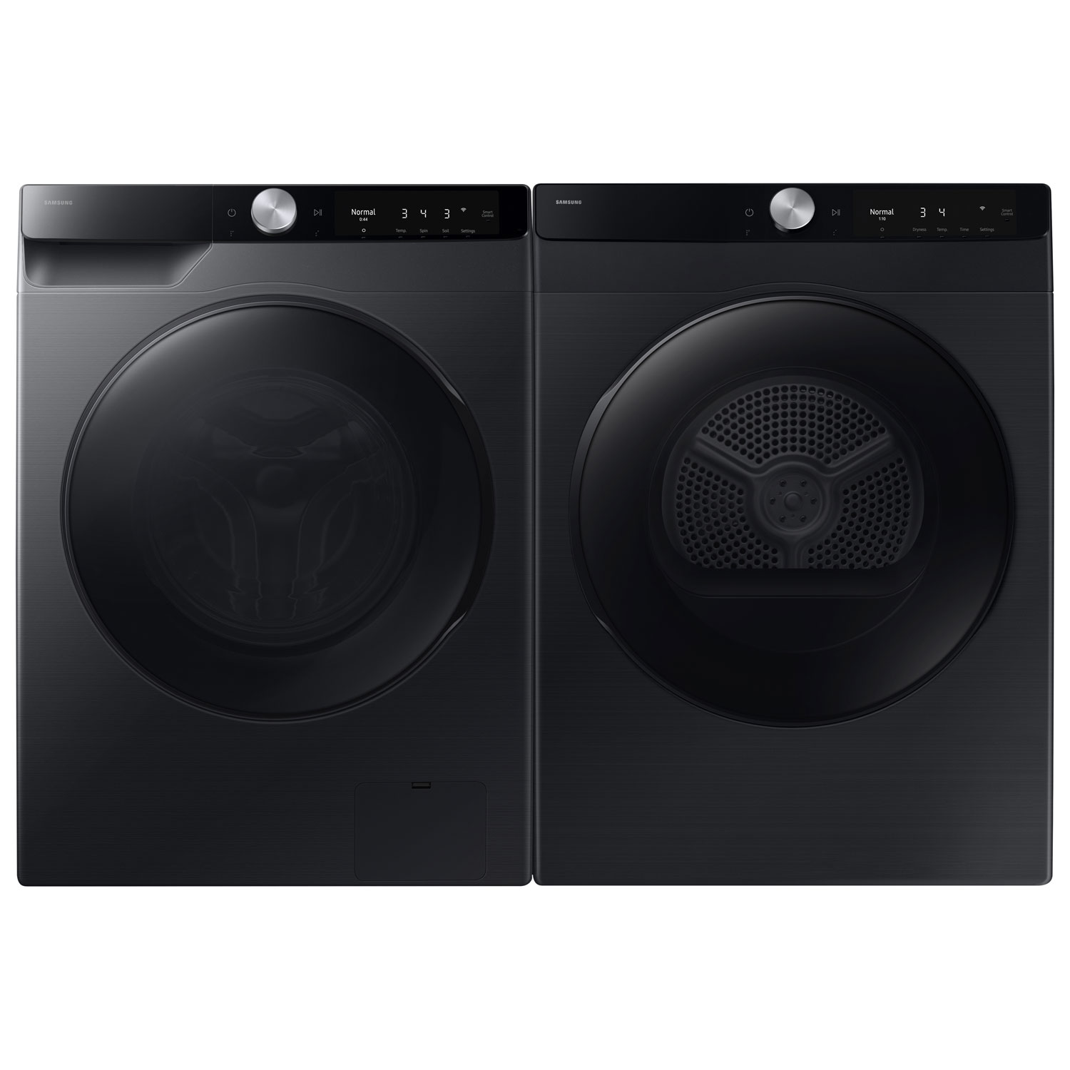 Samsung 2.9 Cu. Ft. High Efficiency Front Load Steam Washer - Black
