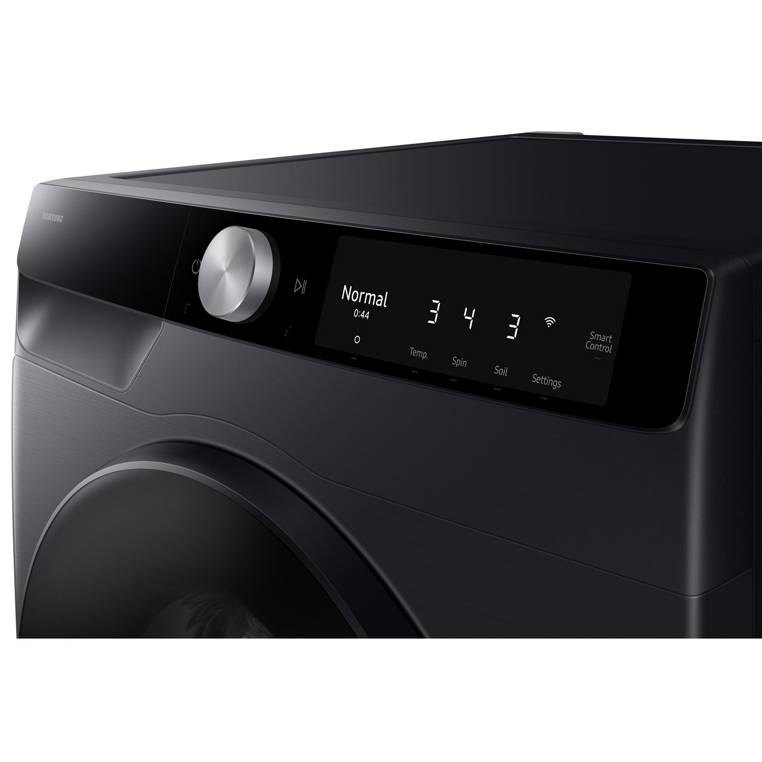 Samsung 2.9 Cu. Ft. High Efficiency Front Load Steam Washer - Black