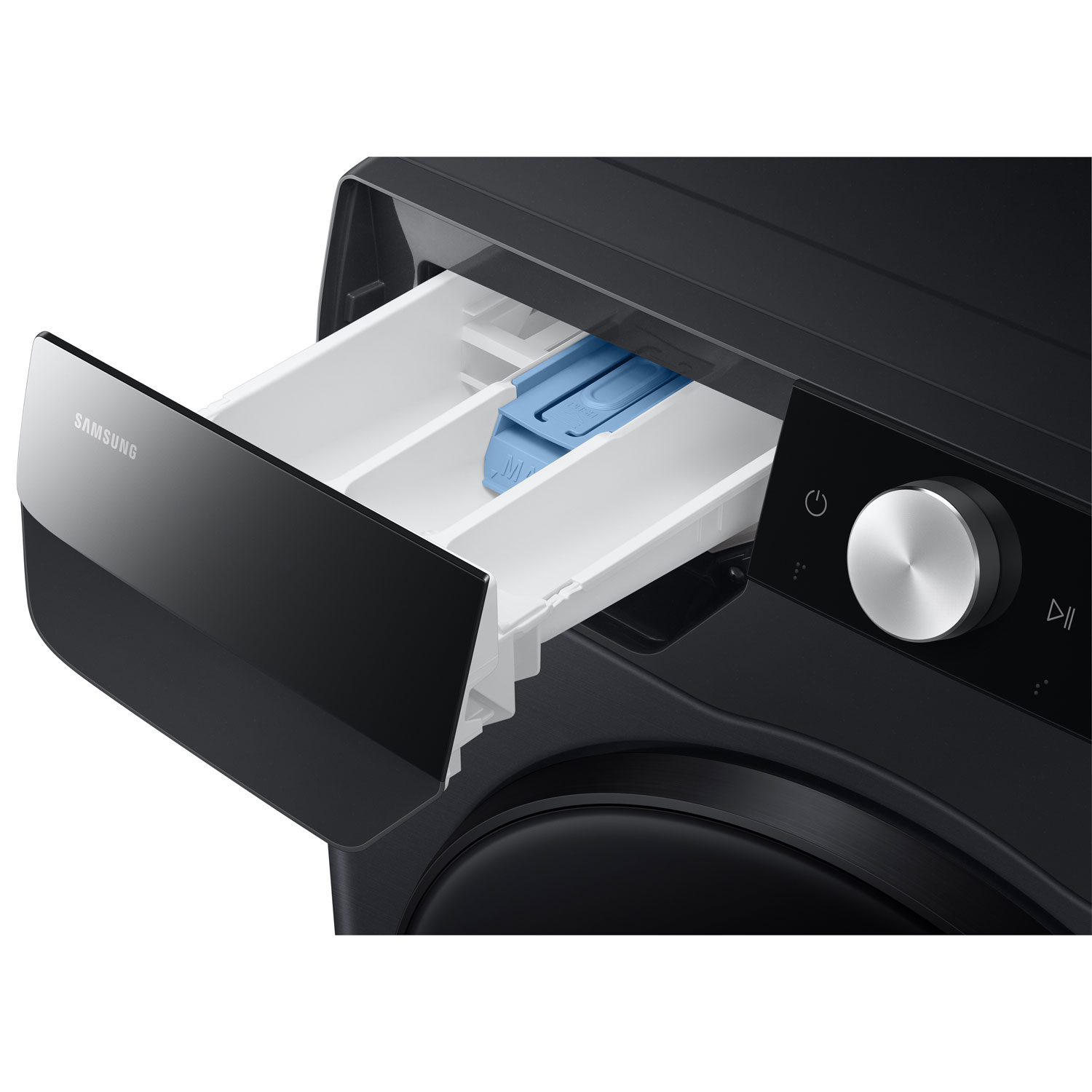 Samsung 2.9 Cu. Ft. High Efficiency Front Load Steam Washer - Black