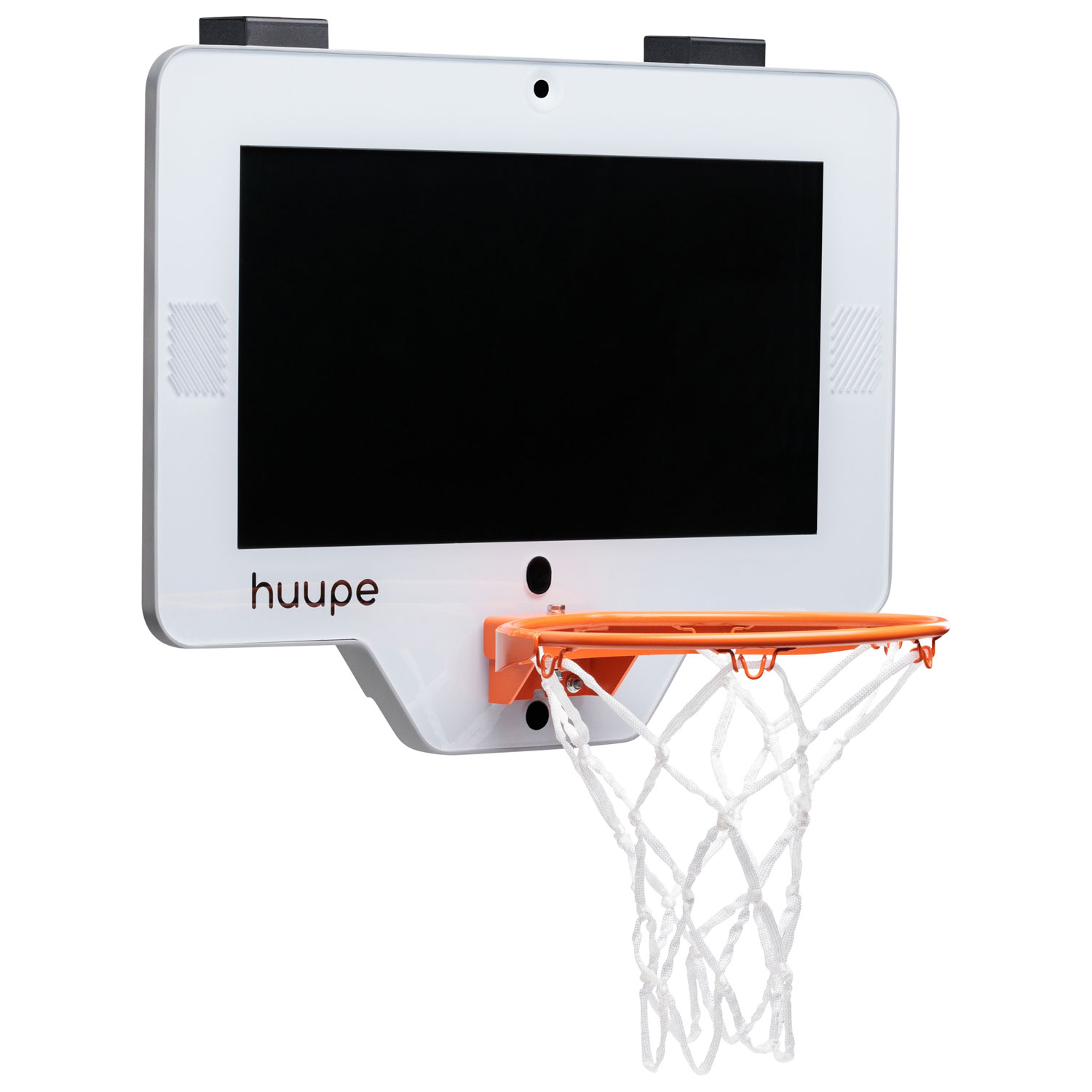 Console de basketball intelligente Mini Classic de Huupe - Blanc/Orange/Noir