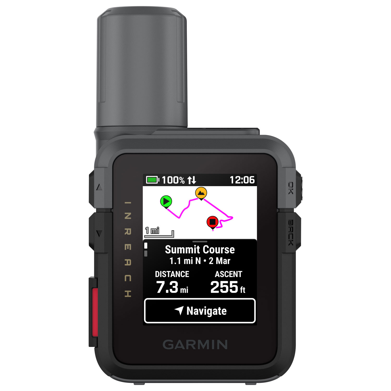 GPS de plein air InReach Mini 3 Plus de Garmin - Noir