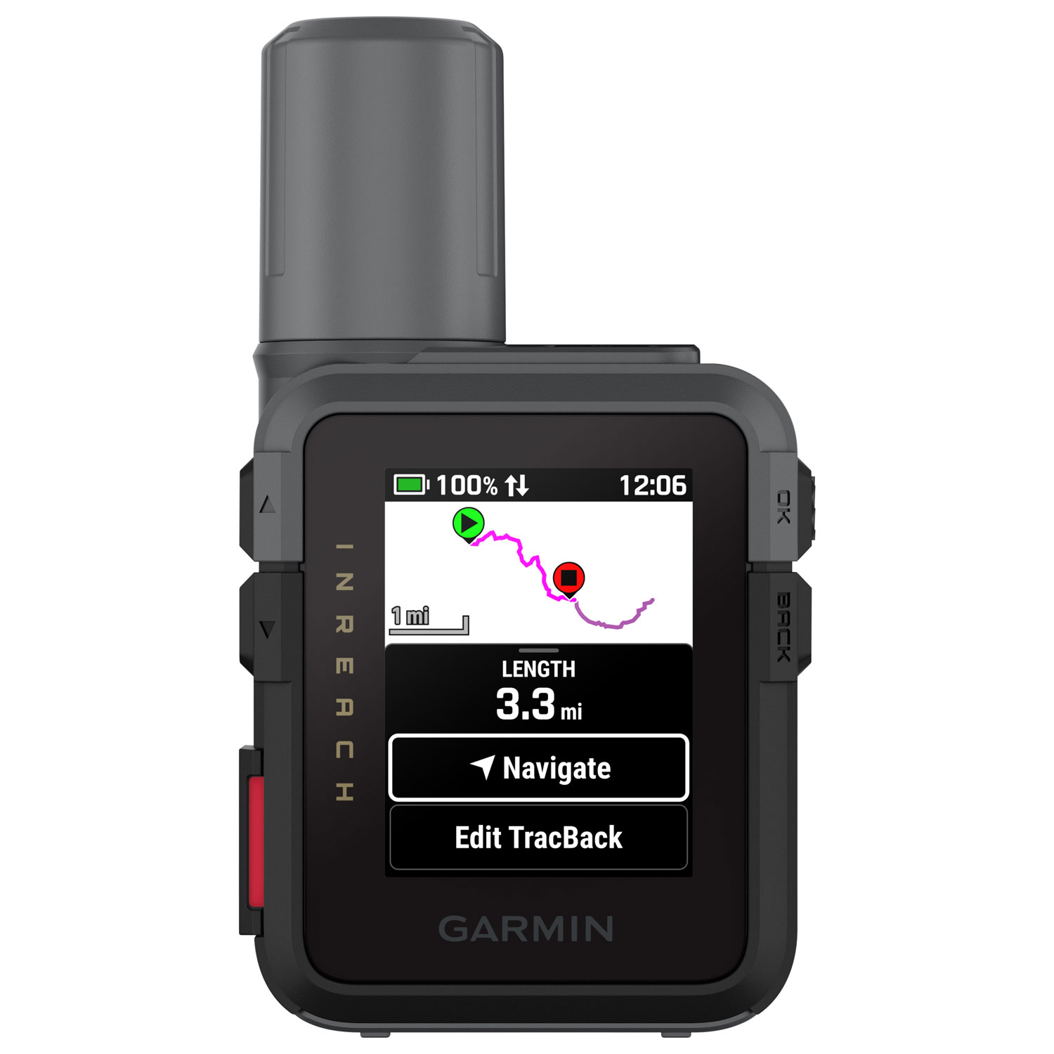 GPS de plein air InReach Mini 3 Plus de Garmin - Noir