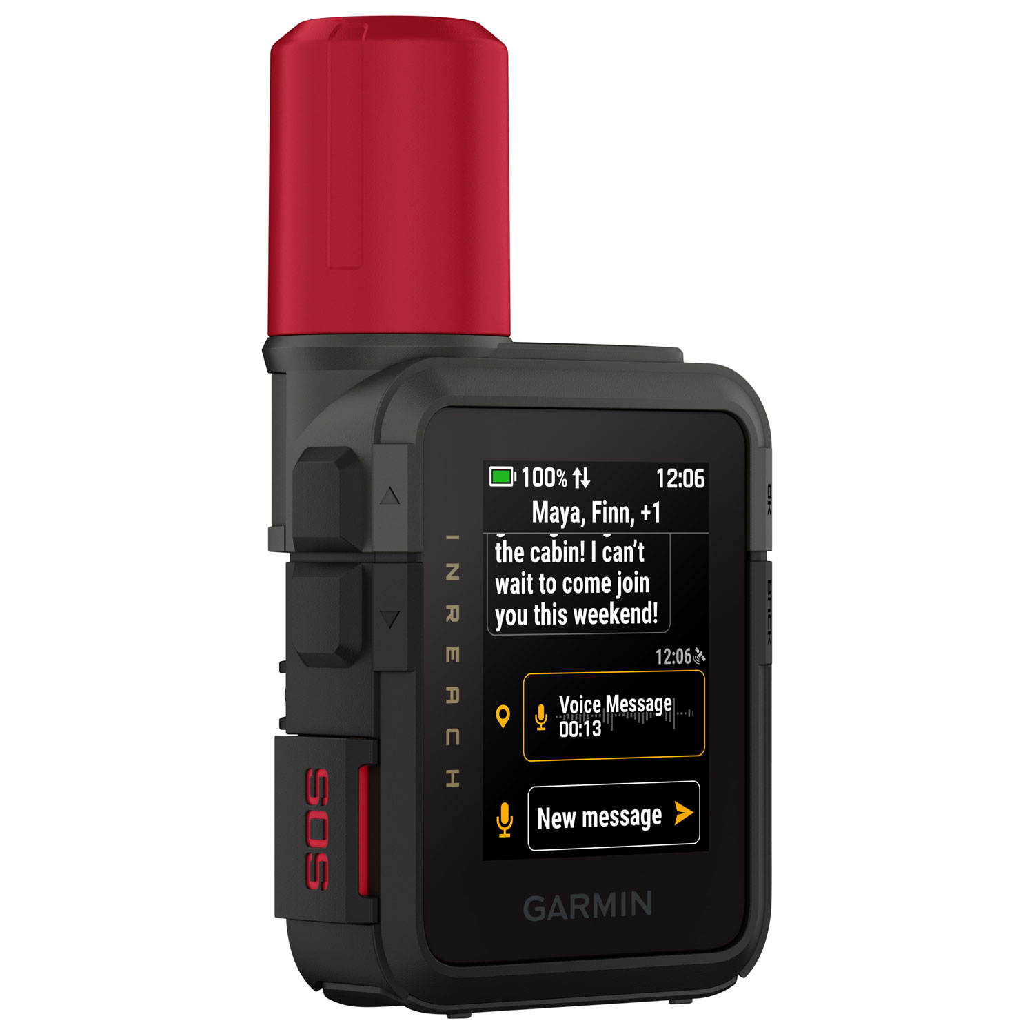 GPS de plein air InReach Mini 3 de Garmin - Noir
