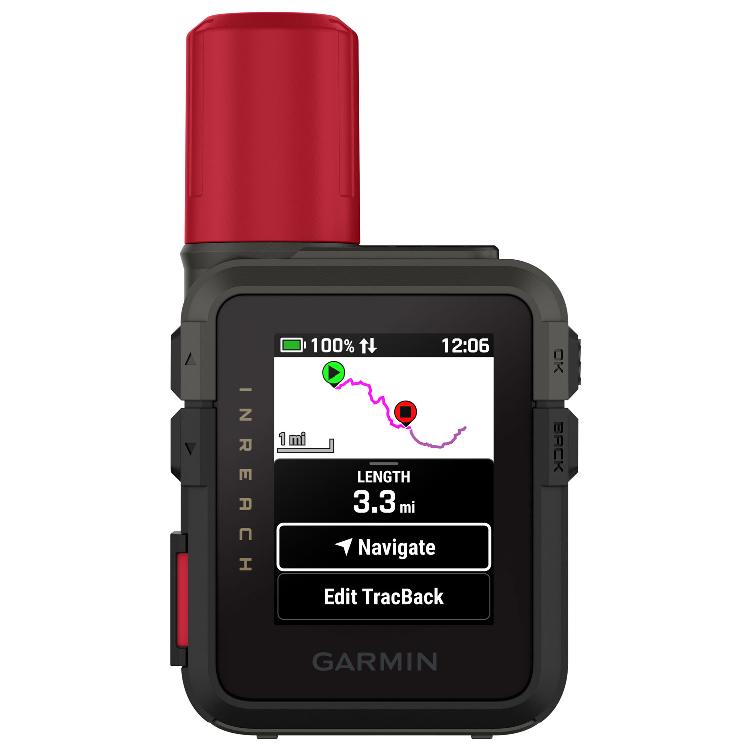 GPS de plein air InReach Mini 3 de Garmin - Noir
