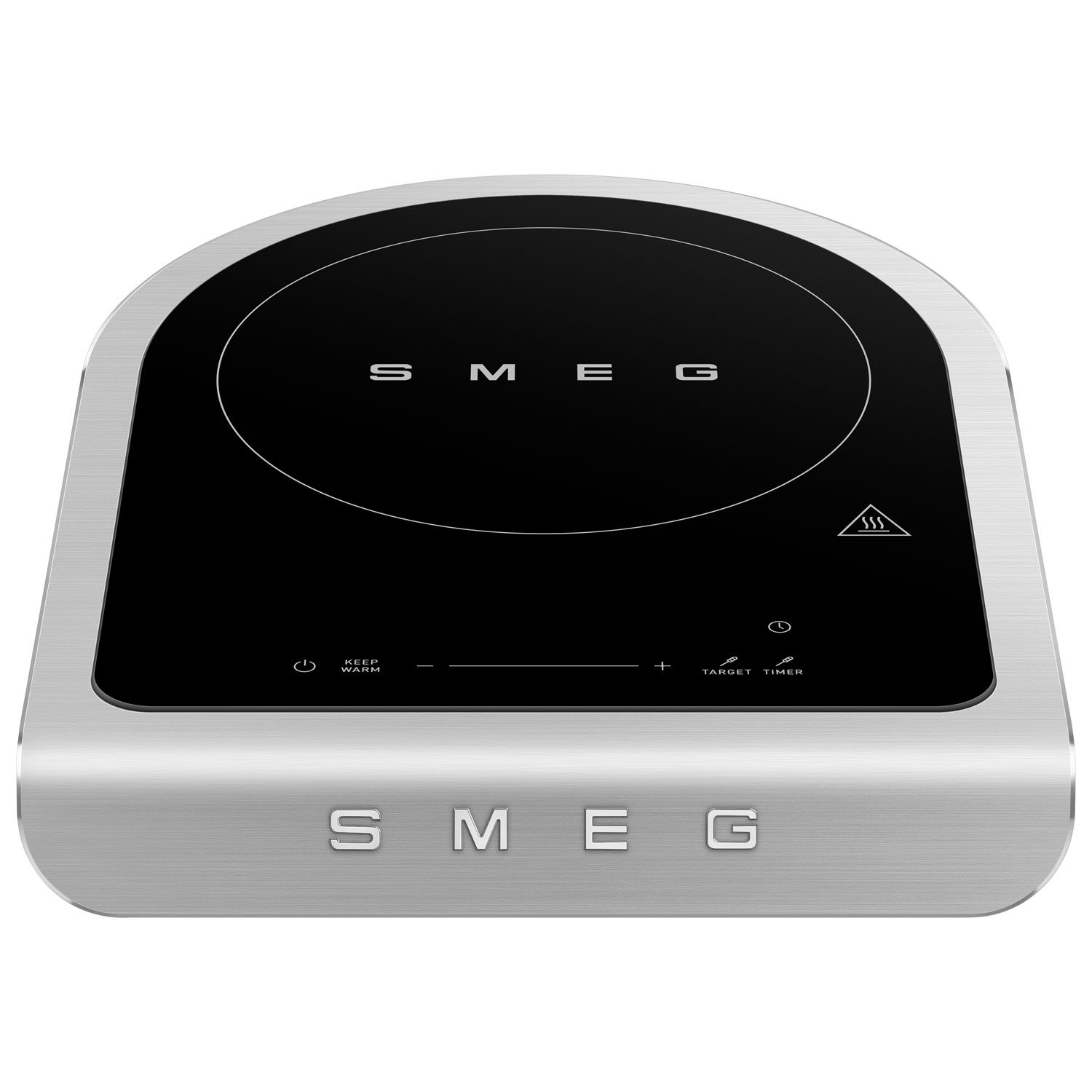 Surface de cuisson à induction portative de Smeg - Noir