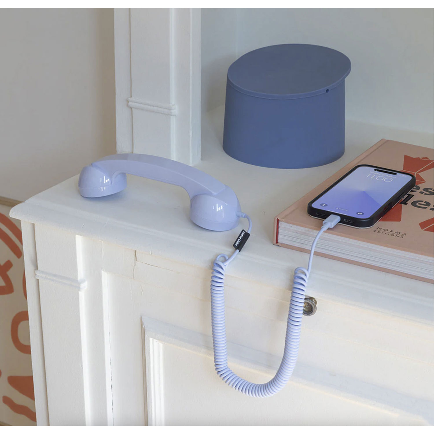 Combiné téléphonique USB-C POP de Native Union - Azur