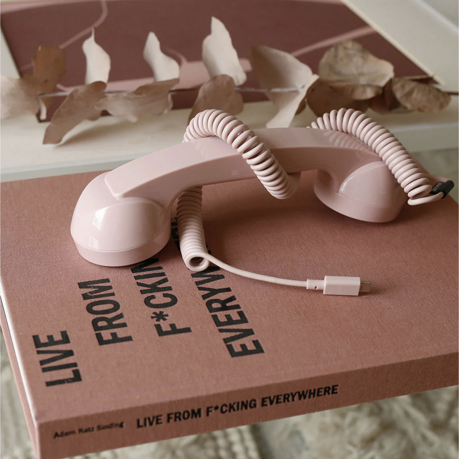 Combiné téléphonique USB-C POP de Native Union - Bonbon