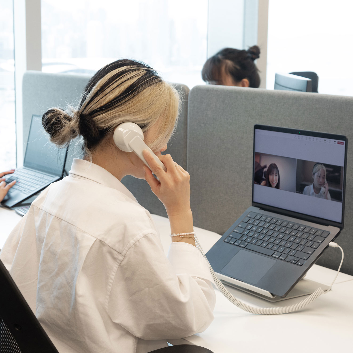 Combiné téléphonique USB-C POP de Native Union - Sable