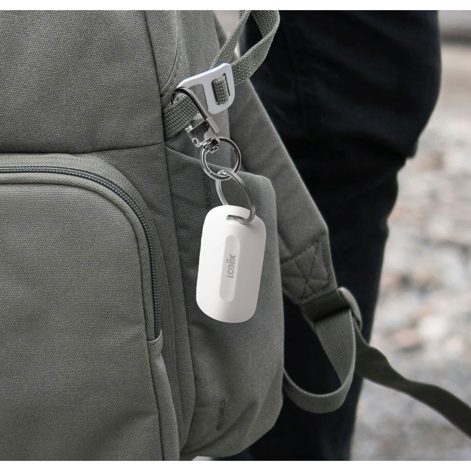 Dispositif de repérage Bluetooth Vibrance Discover de LOGiiX - Blanc