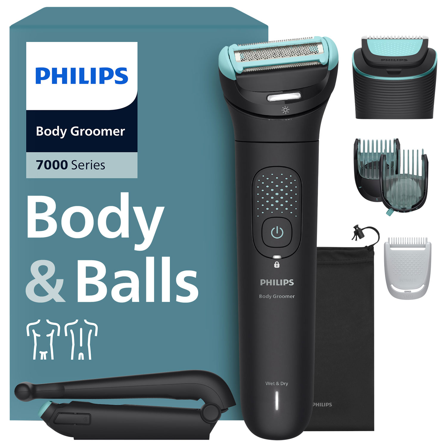 Philips Series 7000 Wet & Dry Body Groomer