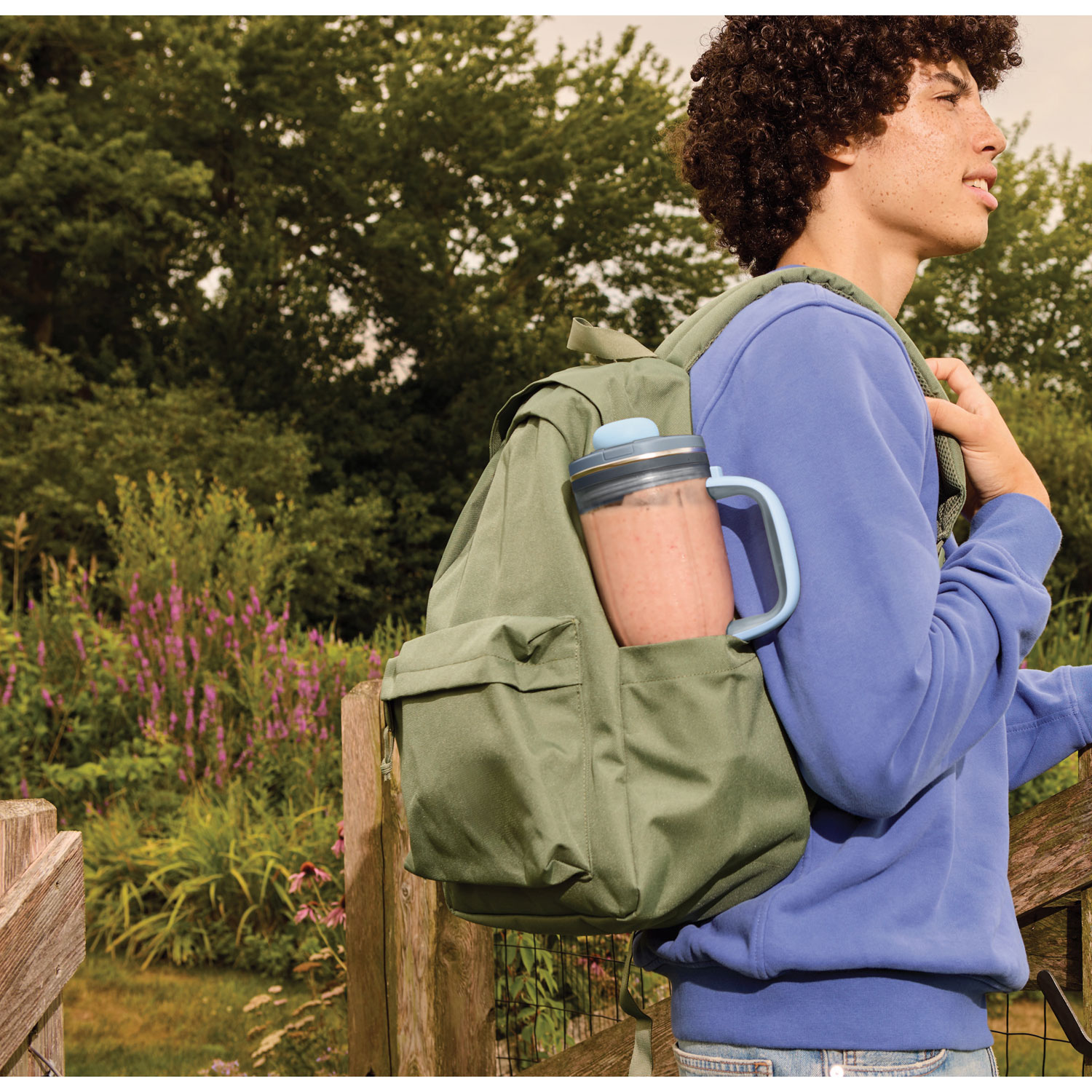 Mélangeur portatif avec tasse de voyage 1200 W 769 ml/26 oz BlendBOSS de Ninja - Cyberespace