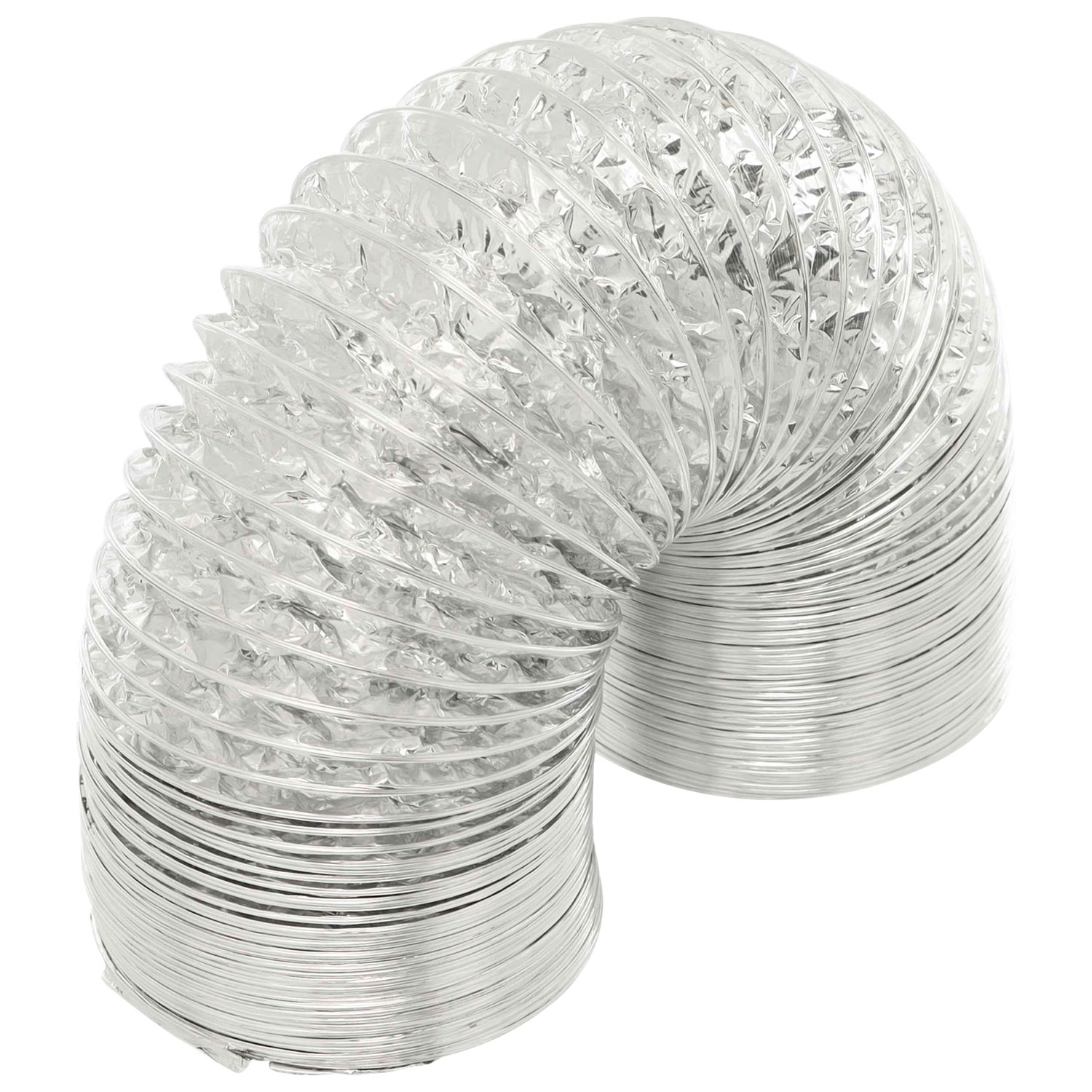 Deflecto 4" x 96" Dryer Vent With 2 Clamps