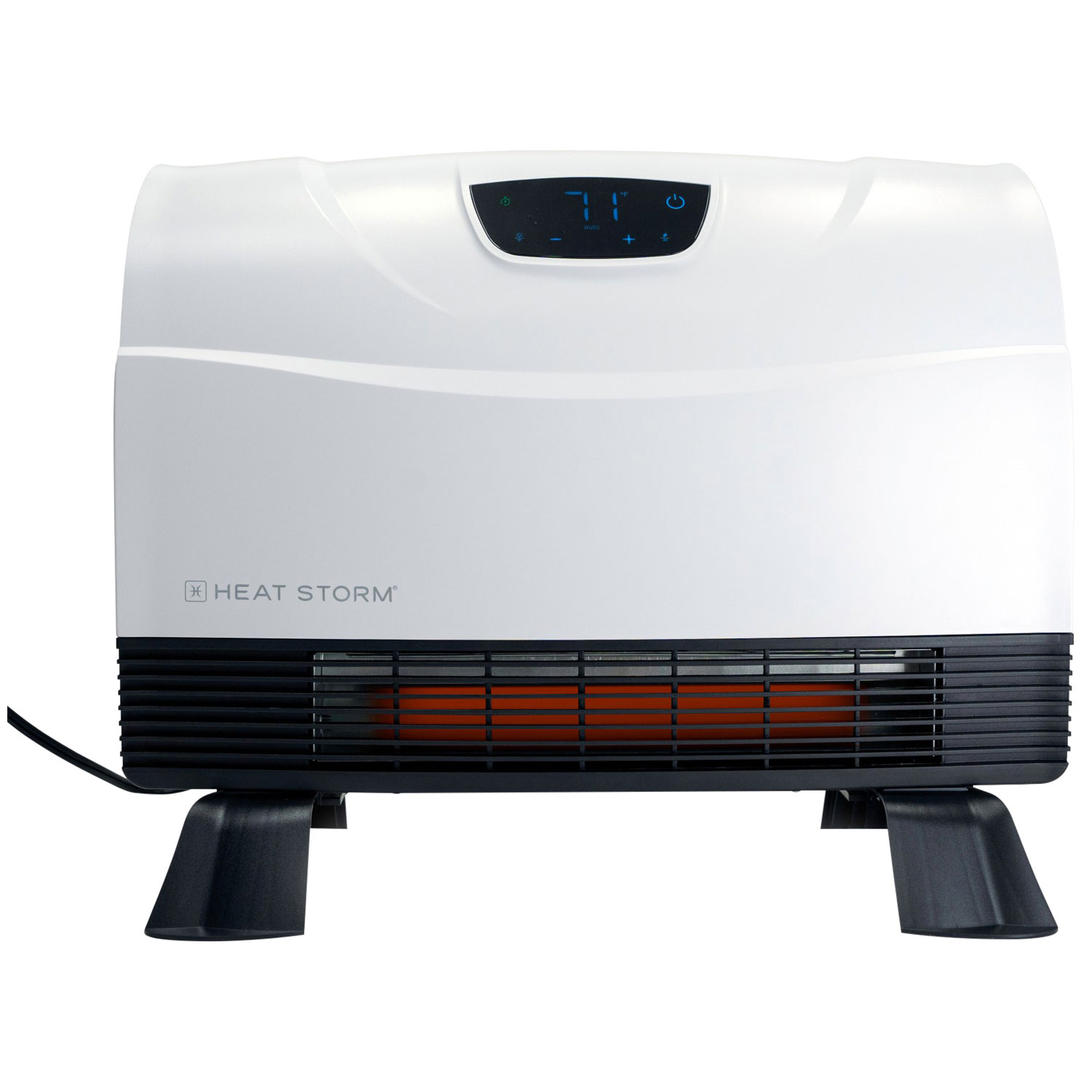 Heat Storm 1500W Phoenix Infrared Floor-To-Wall Heater - White/Black