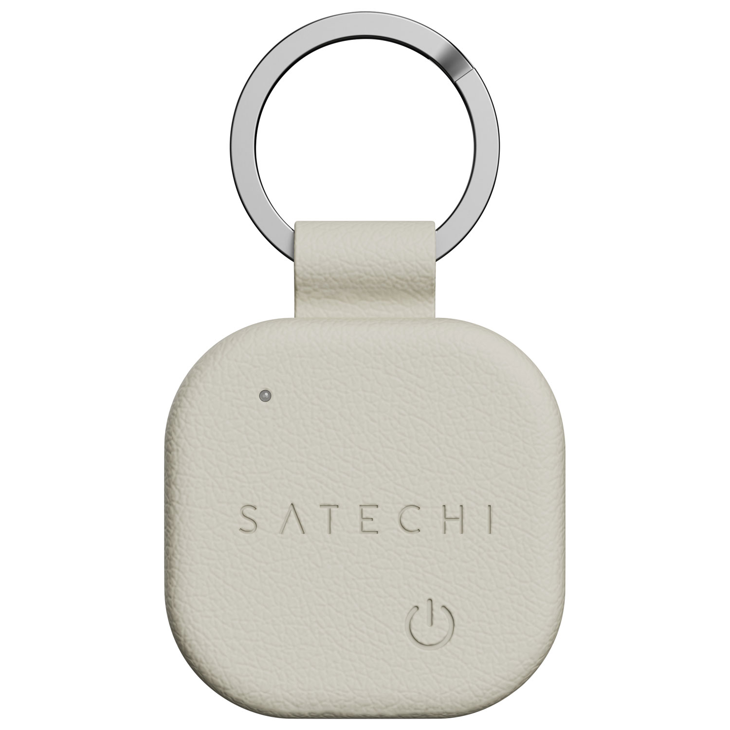 Porte-clés de repérage en cuir végétalien FindAll de Satechi - Sable