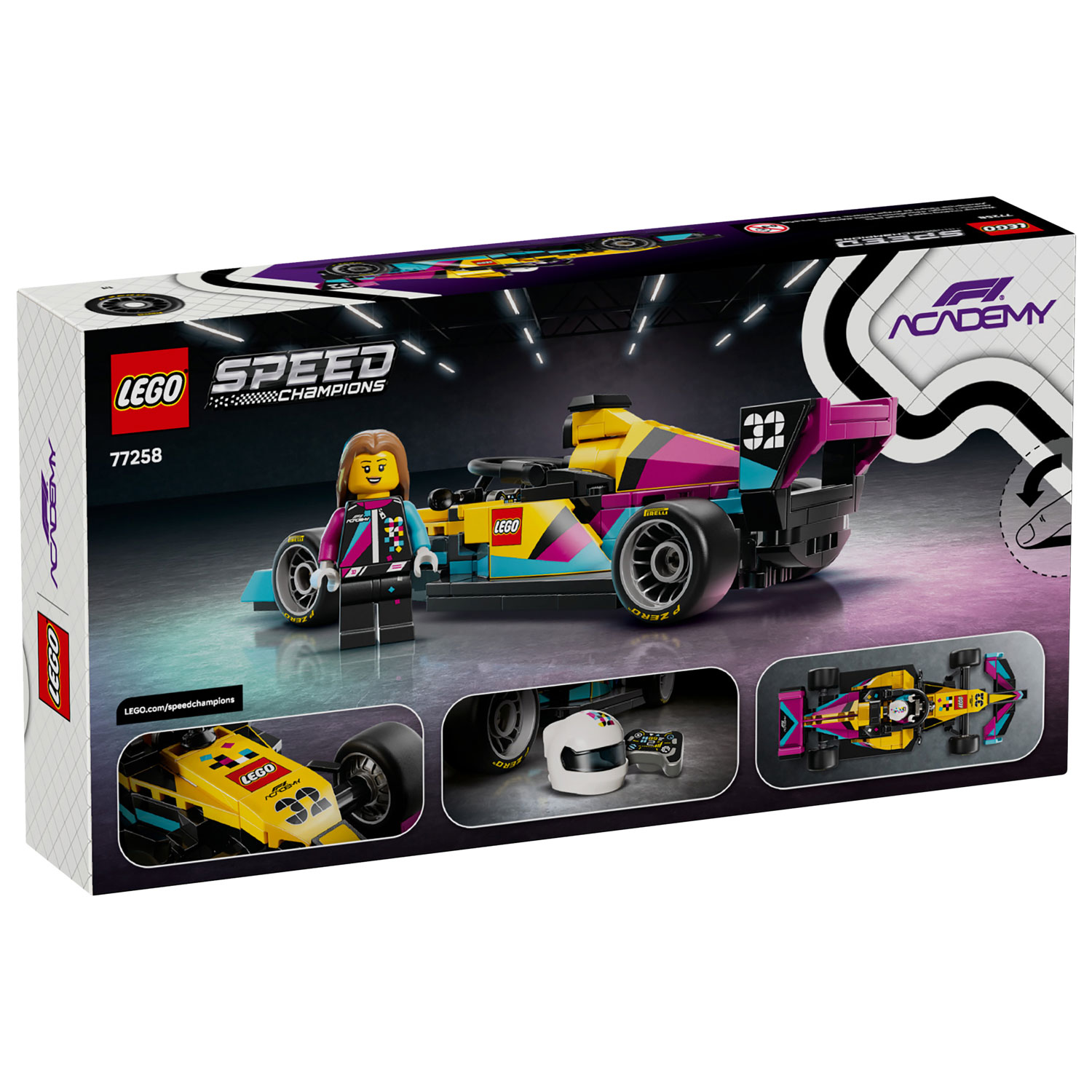 LEGO Speed Champions : La voiture de course F1 ACADEMY LEGO, 201 pièces