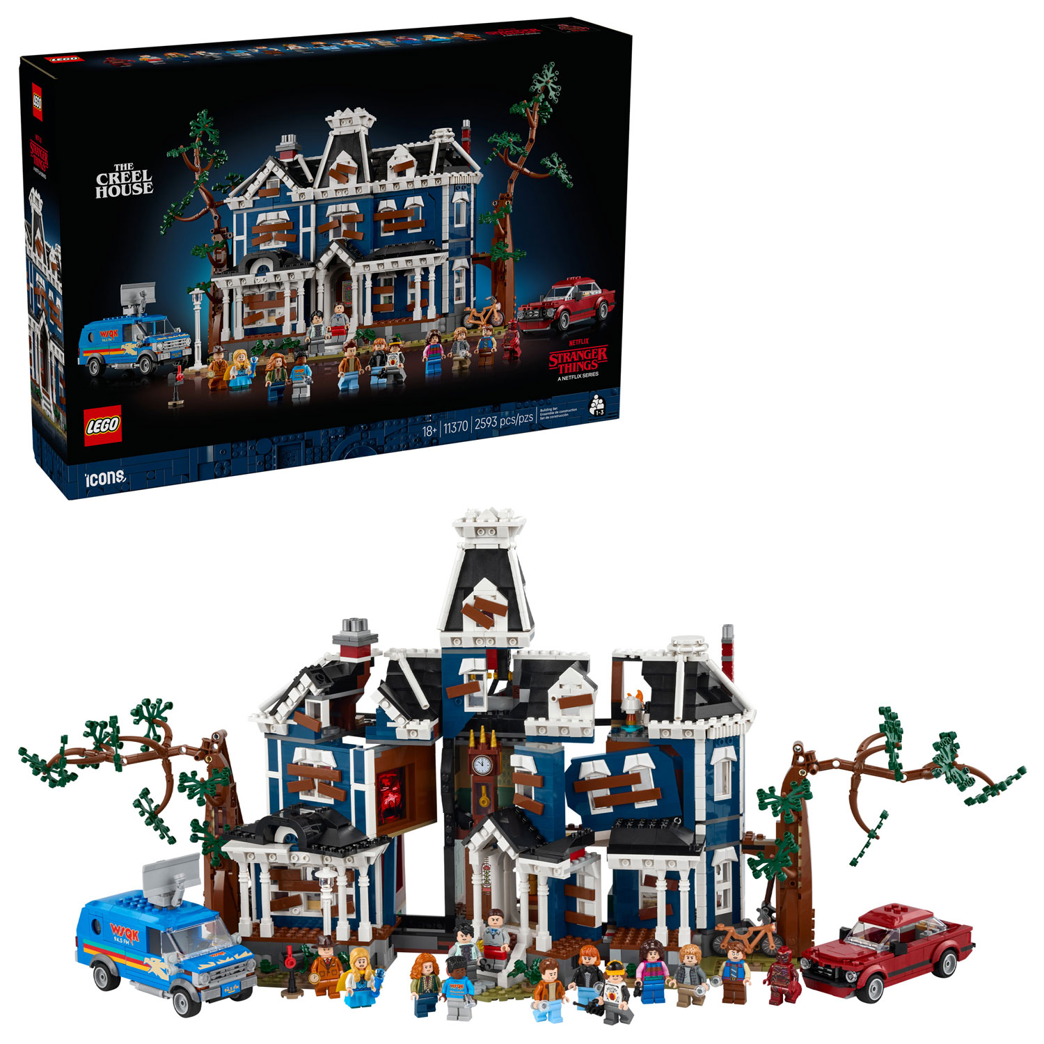 LEGO Icons Stranger Things : La maison des Creel - 2593 pièces