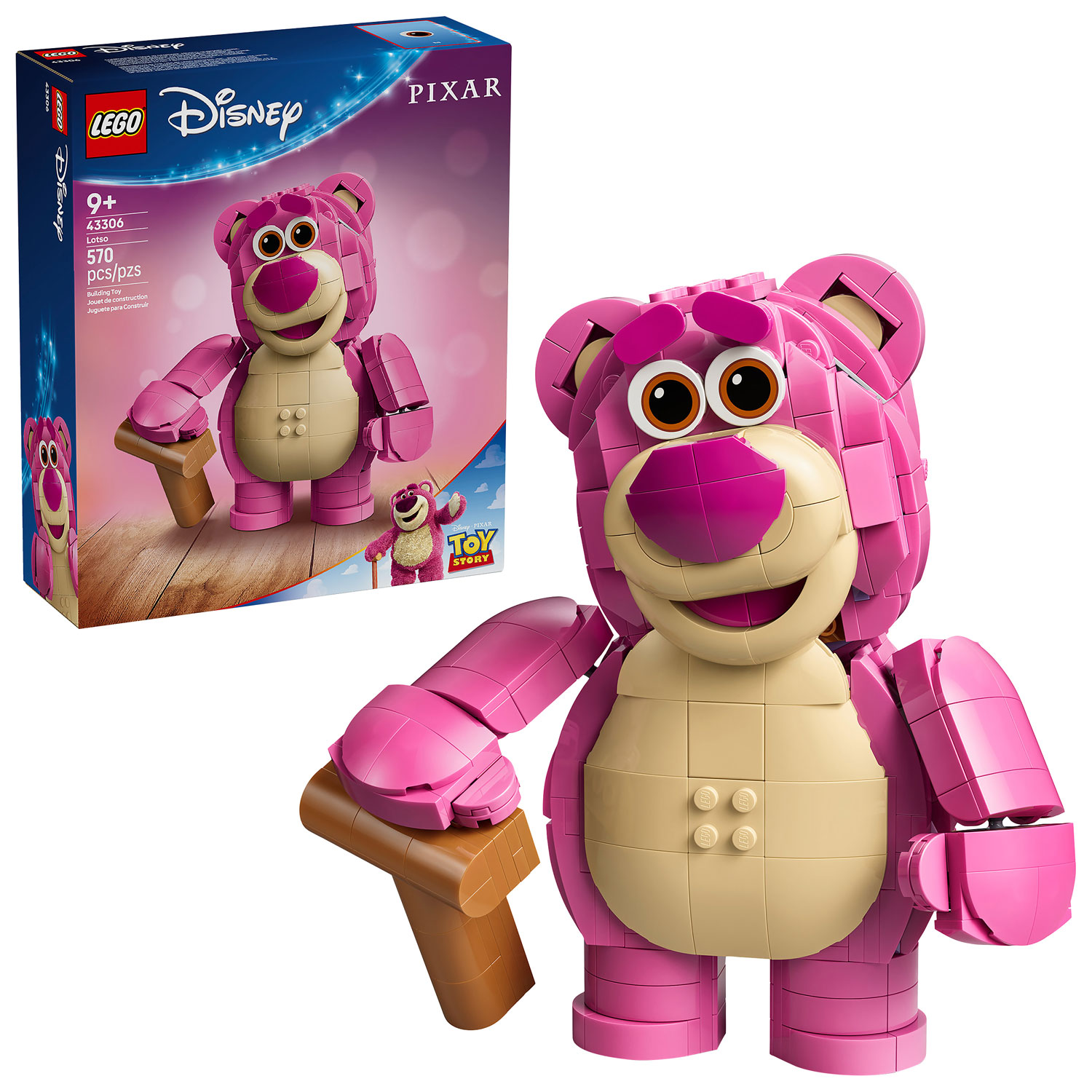 LEGO Disney Pixar: Histoire de jouets Lotso - 570 Pièces (43306)
