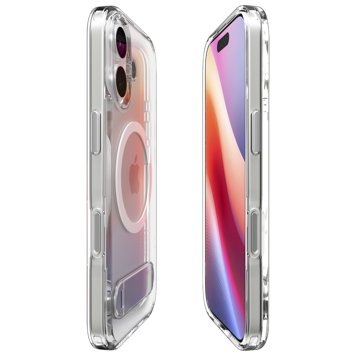 Spigen Slim Armor Essential S MagFit with MagSafe Fitted Hard Shell Case for iPhone 17 - Clear