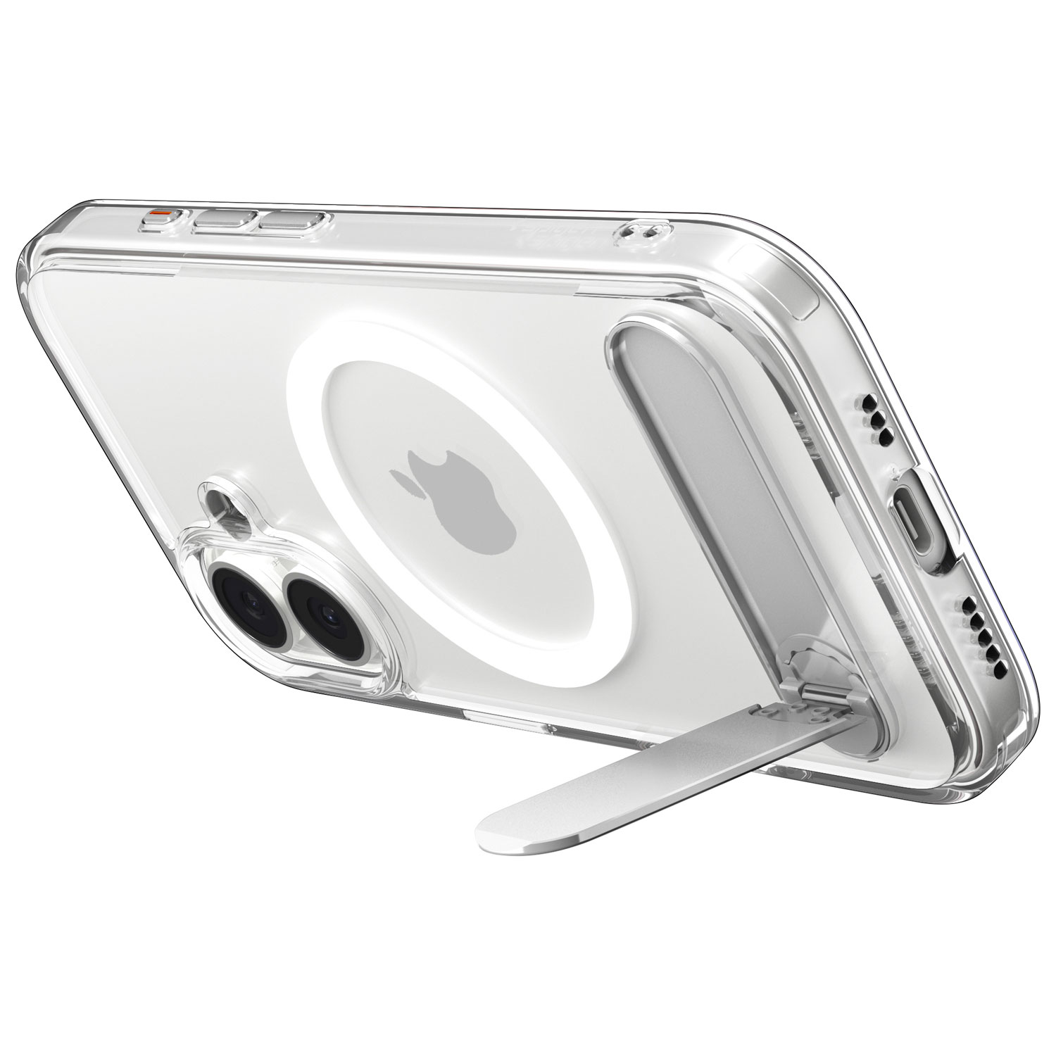 Spigen Slim Armor Essential S MagFit with MagSafe Fitted Hard Shell Case for iPhone 17 - Clear