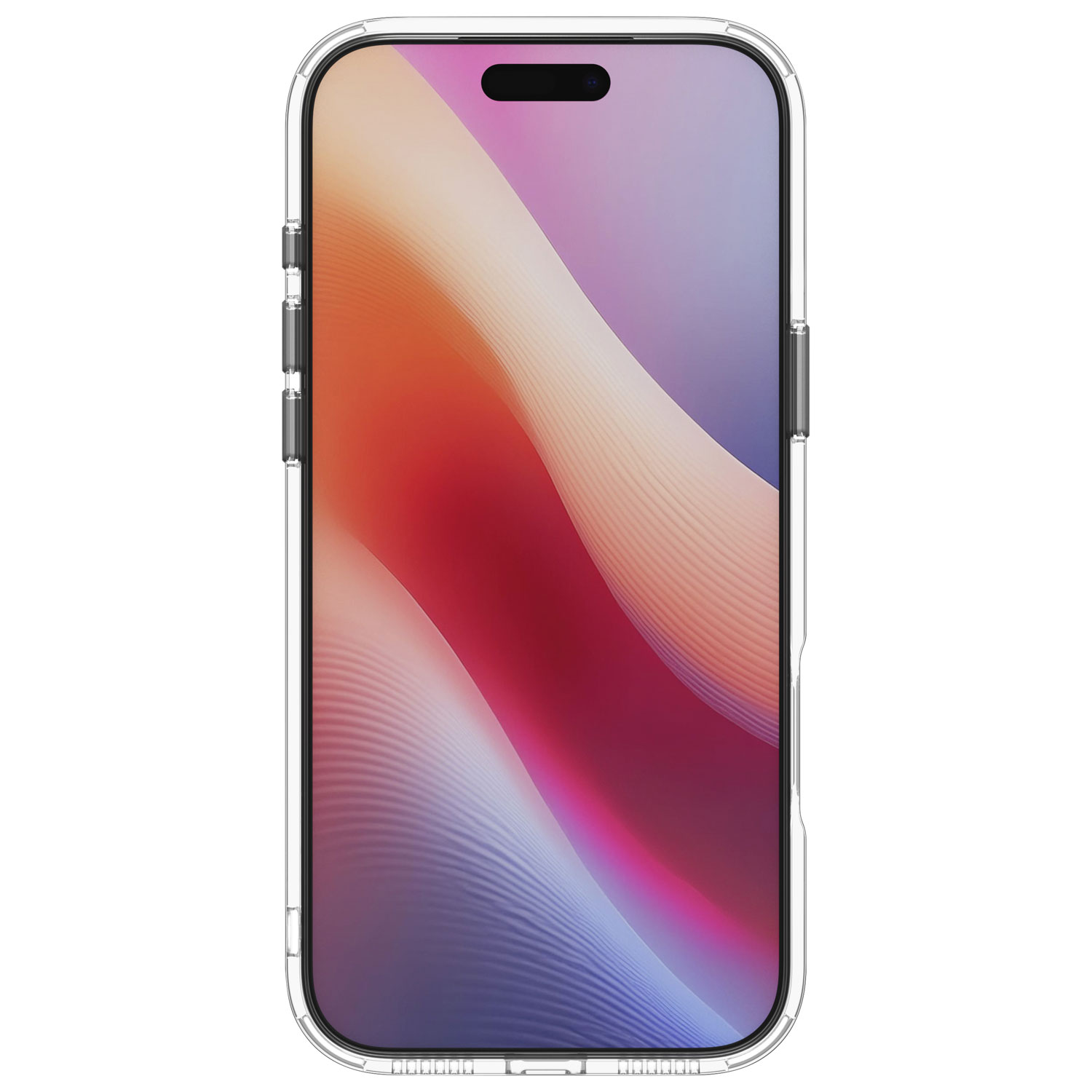 Étui rigide ajusté Slim Armor Essential S MagFit avec MagSafe de Spigen pour iPhone 17 Pro Max - Transparent